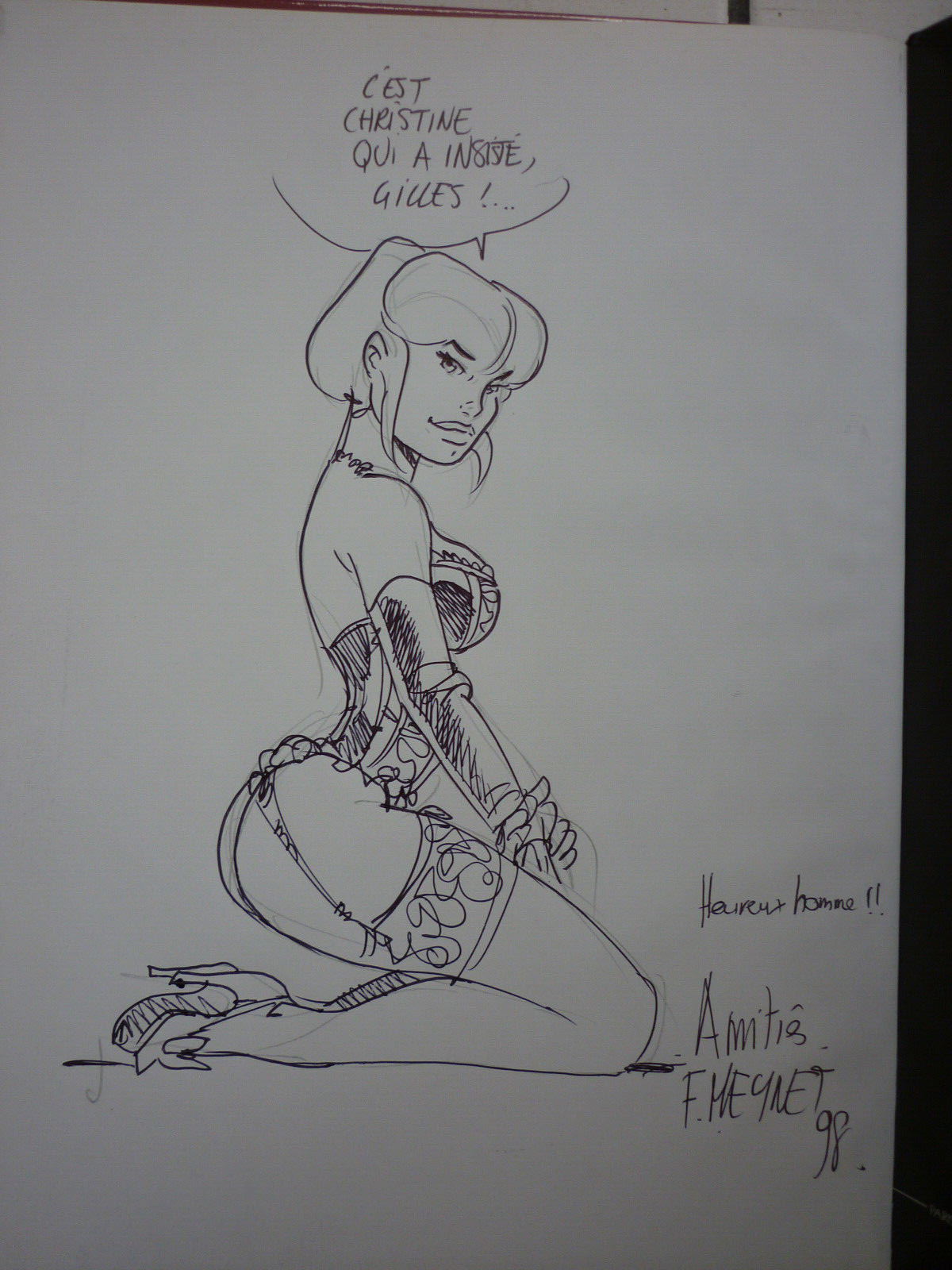 MEYNET / TATIANA  K   1  /  LA BOITE DE PANDORE /  EO   +  DEDICACE