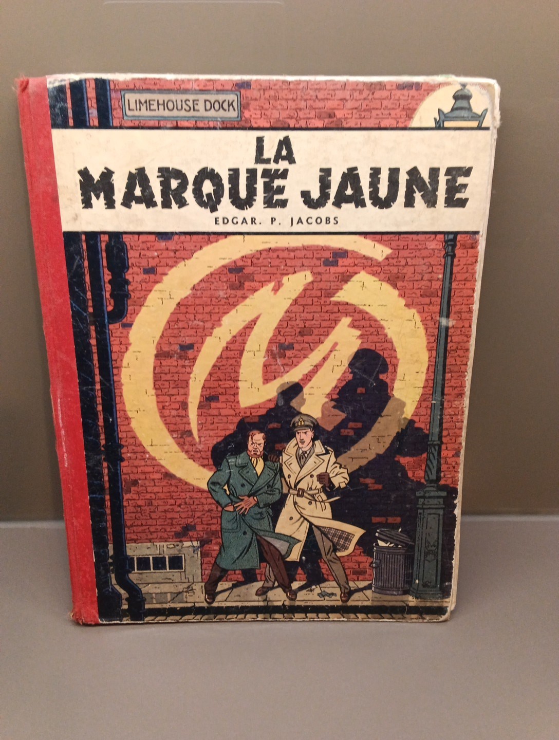 Blake et Mortimer - La Marque Jaune - EO Belge  (puits 32) de 1956 - Lombard