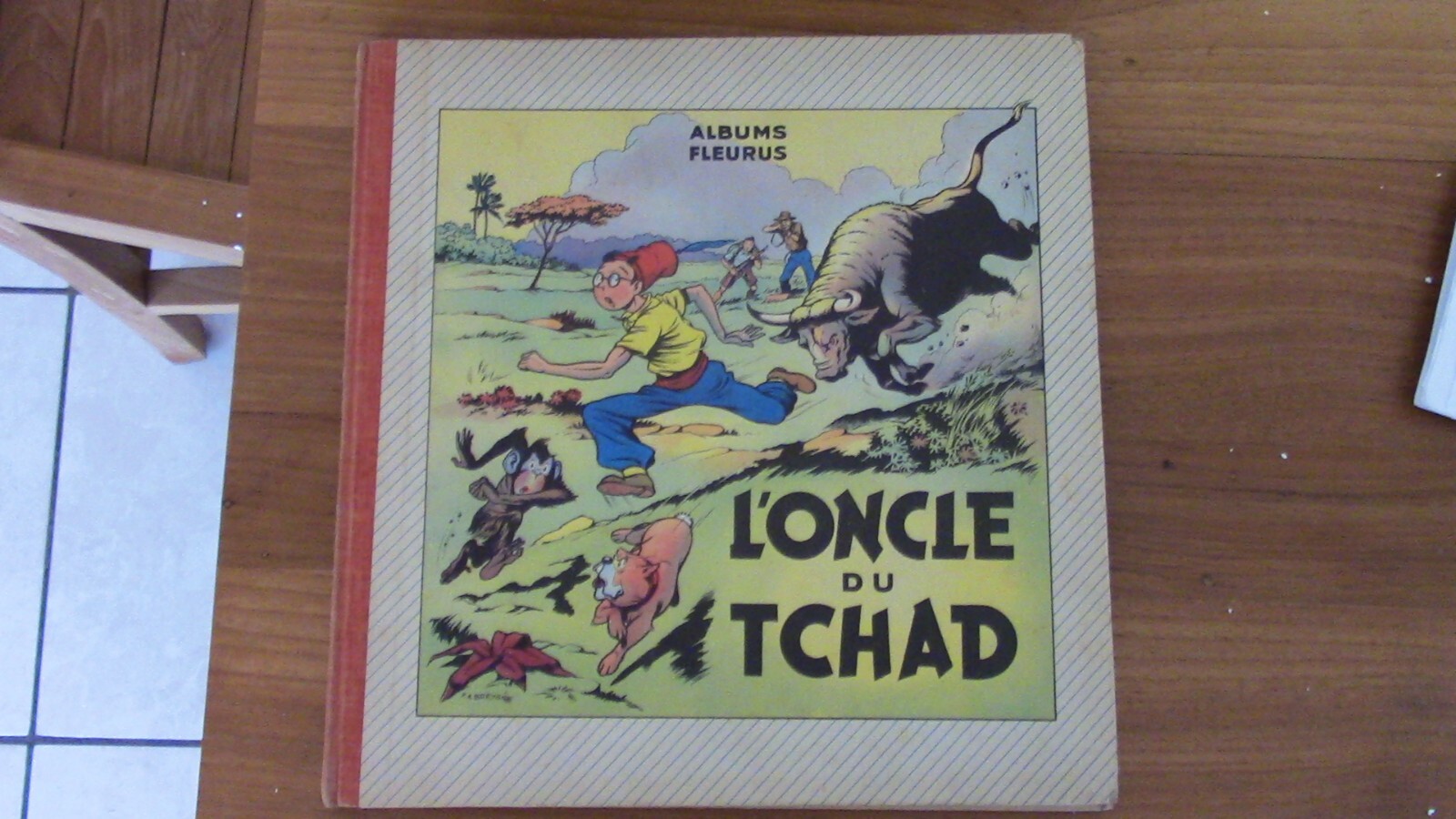OSCAR HAMEL FLEURUS EO 1952 TRES TRES BON ETAT ONCLE DU TCHAD