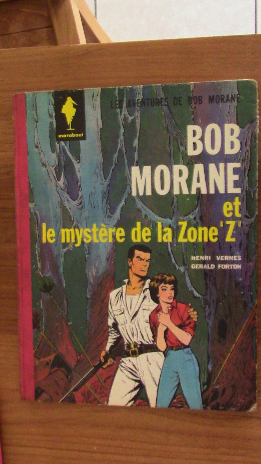 BOB MORANE MYSTERE ZONE Z ATTANASIO EO MARABOUT 1964 COTE 180