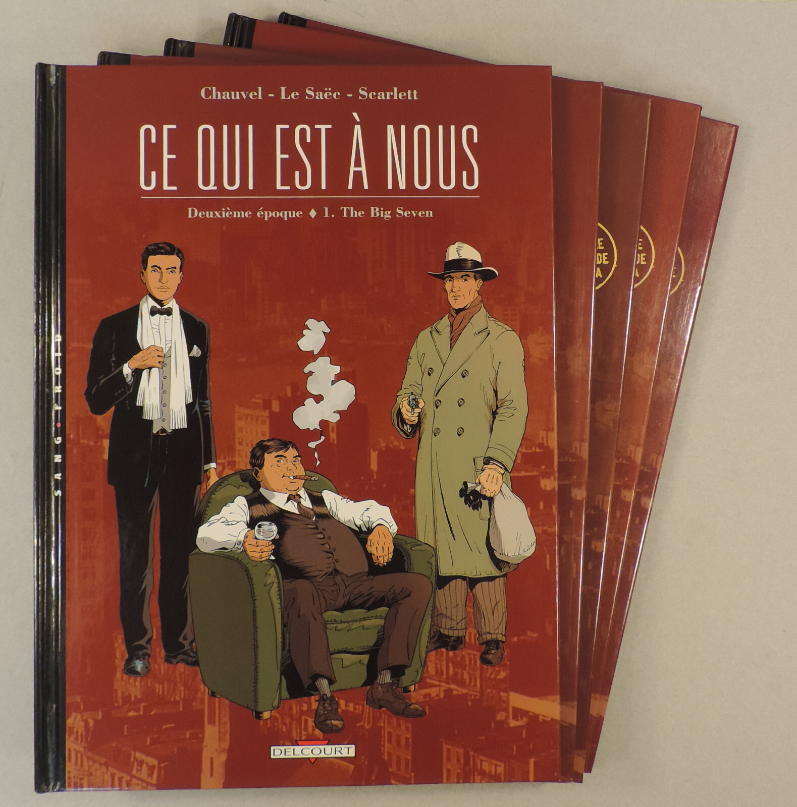 Ce qui est a nous Deuxieme epoque serie complete en 5 vol Delcourt EO TBE