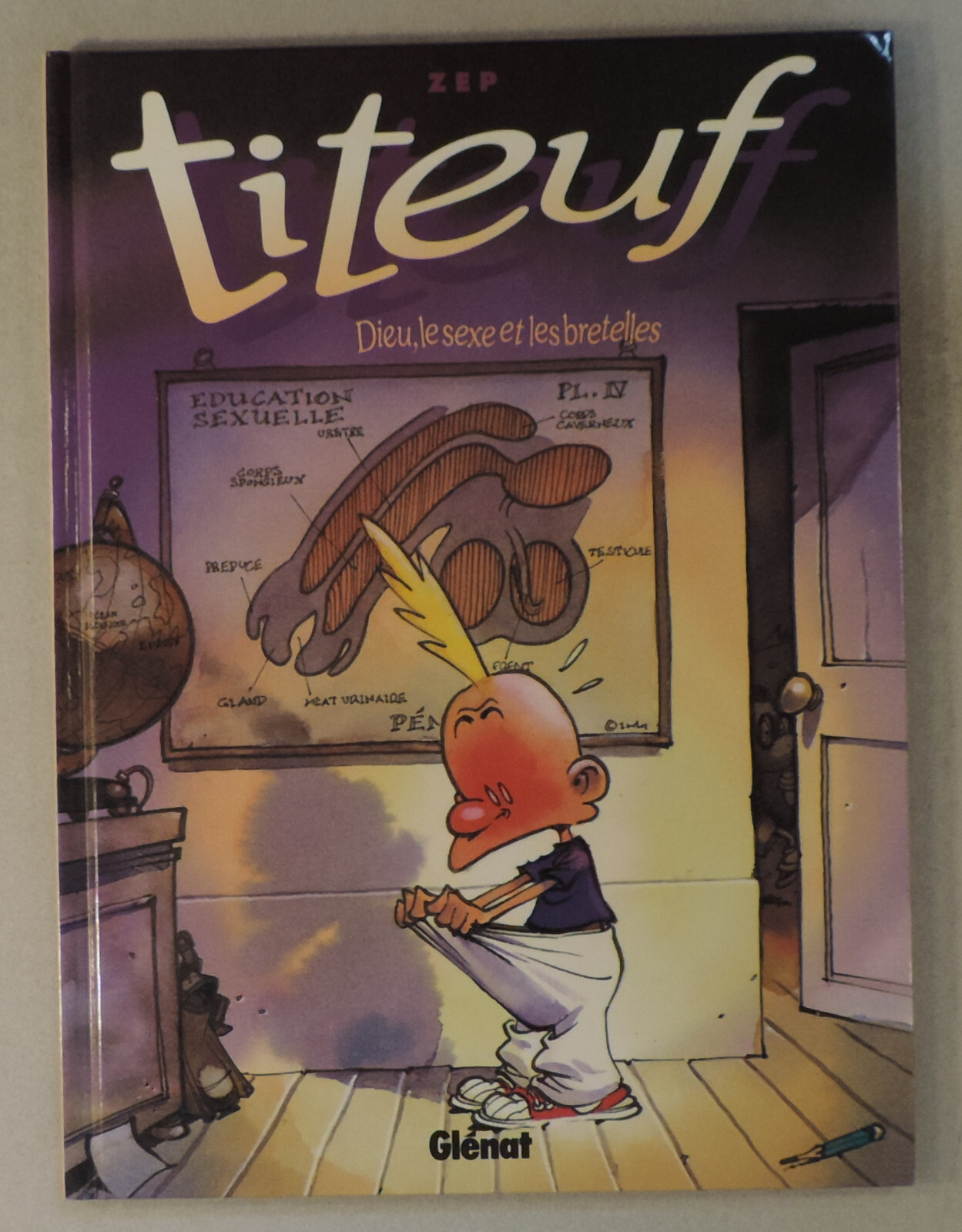 Titeuf 1 Dieu sexe et bretelles Zep RARE EO TBE