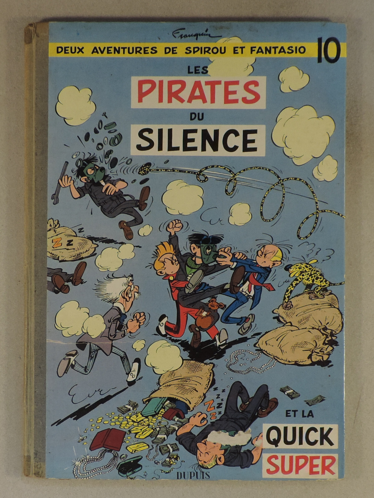 Spirou 10 Pirates du Silence Franquin Dupuis EO