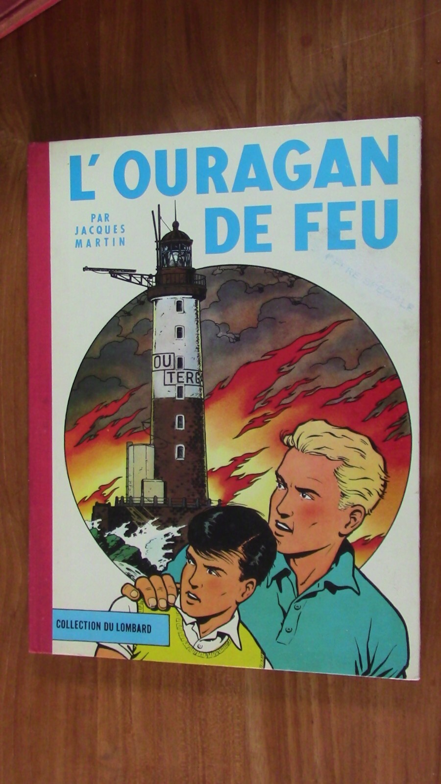 MARTIN LEFRANC OURAGAN DE FEU EO DARGAUD 1961 QUASI NEUF