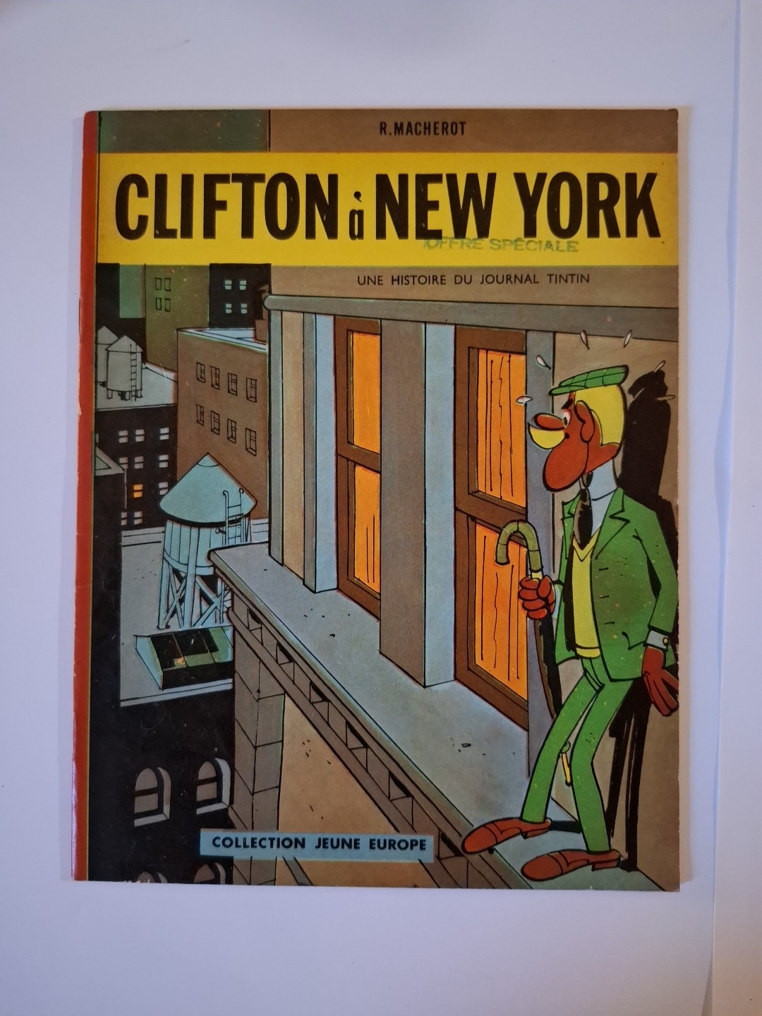 BD Clifton à New-York EO Lombard Jeune Europe 1962 Macherot TBE proche Neuf 