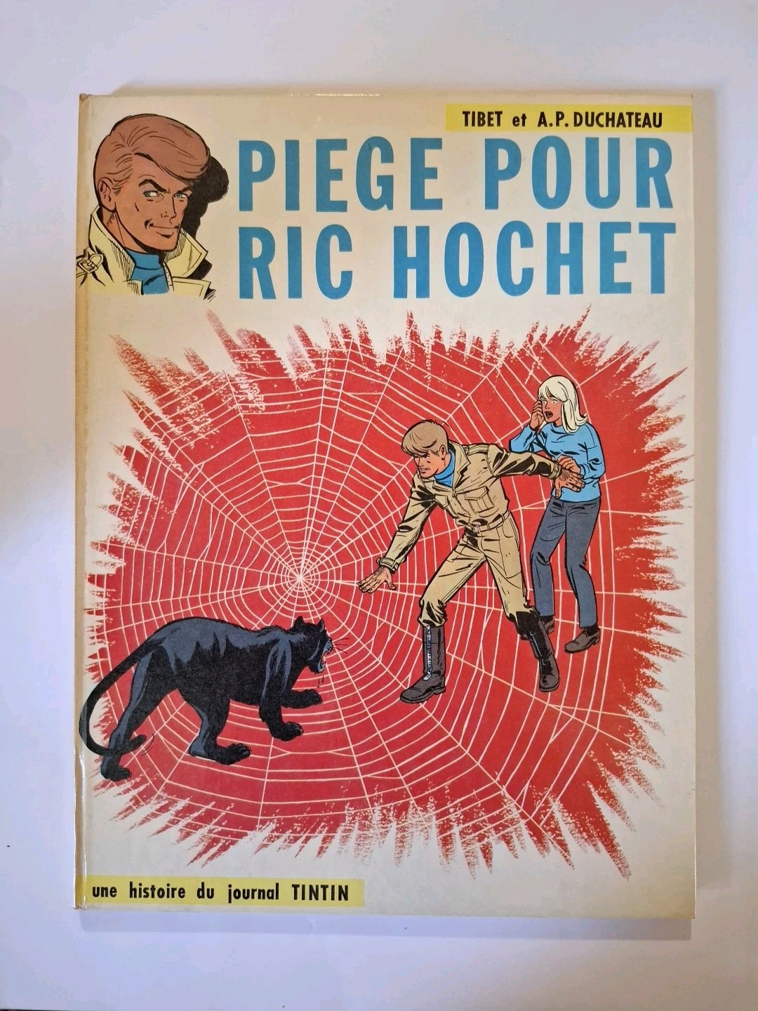 BD Piège Pour Ric Hochet EO 1967 Lombard Tibet Duchateau TBE Proche Neuf 