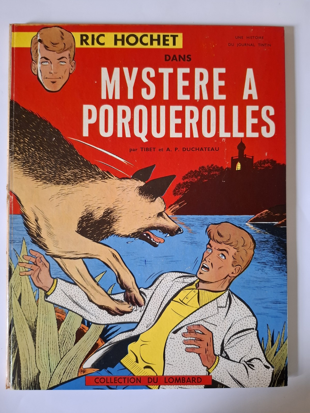 BD Ric Hochet Mystère À Porquerolles EO 1964 Lombard Tibet Duchateau TBE