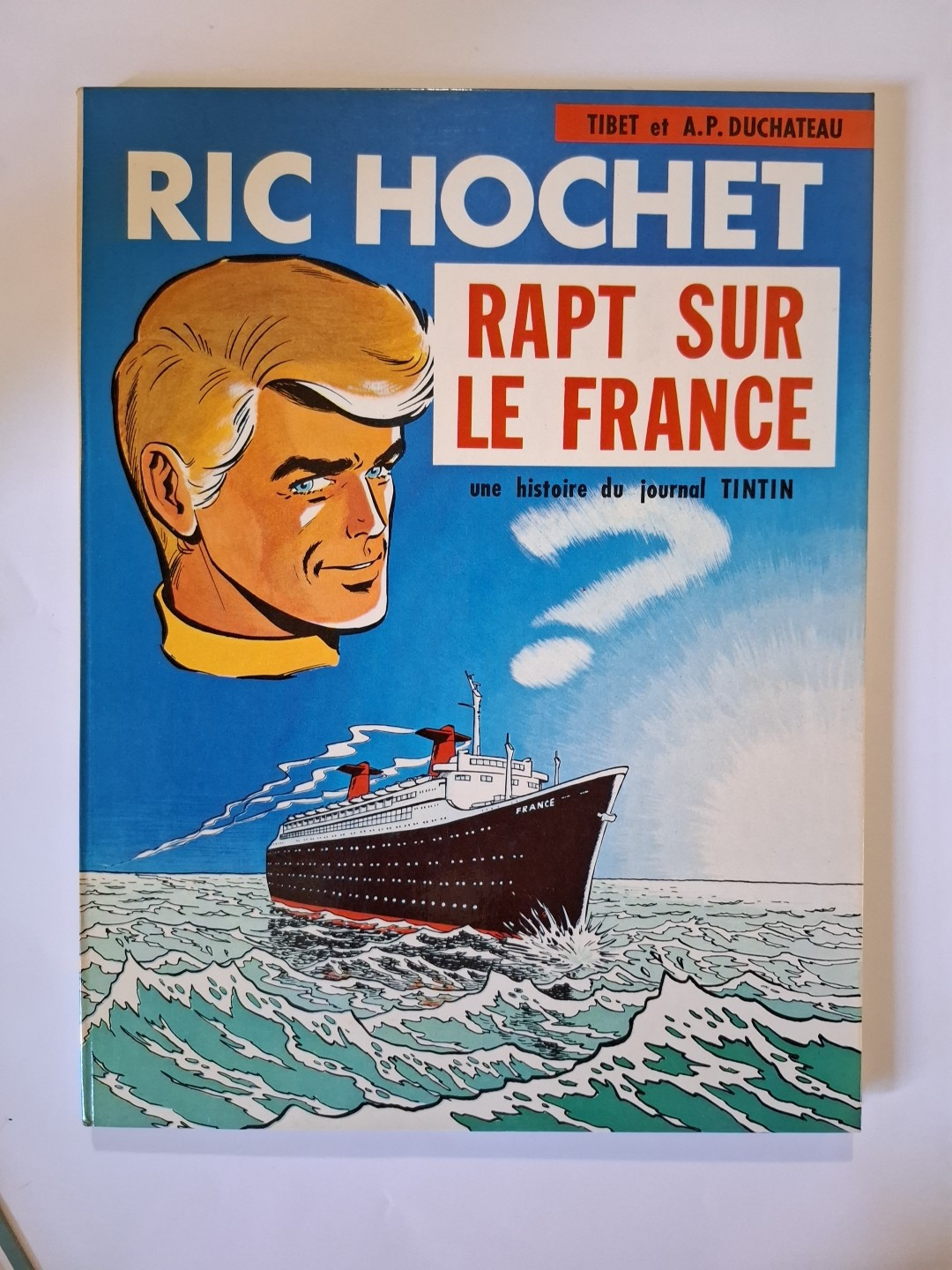 BD Ric Hochet Rapt Sur Le France EO 1968 Lombard Tibet Duchateau TBE 