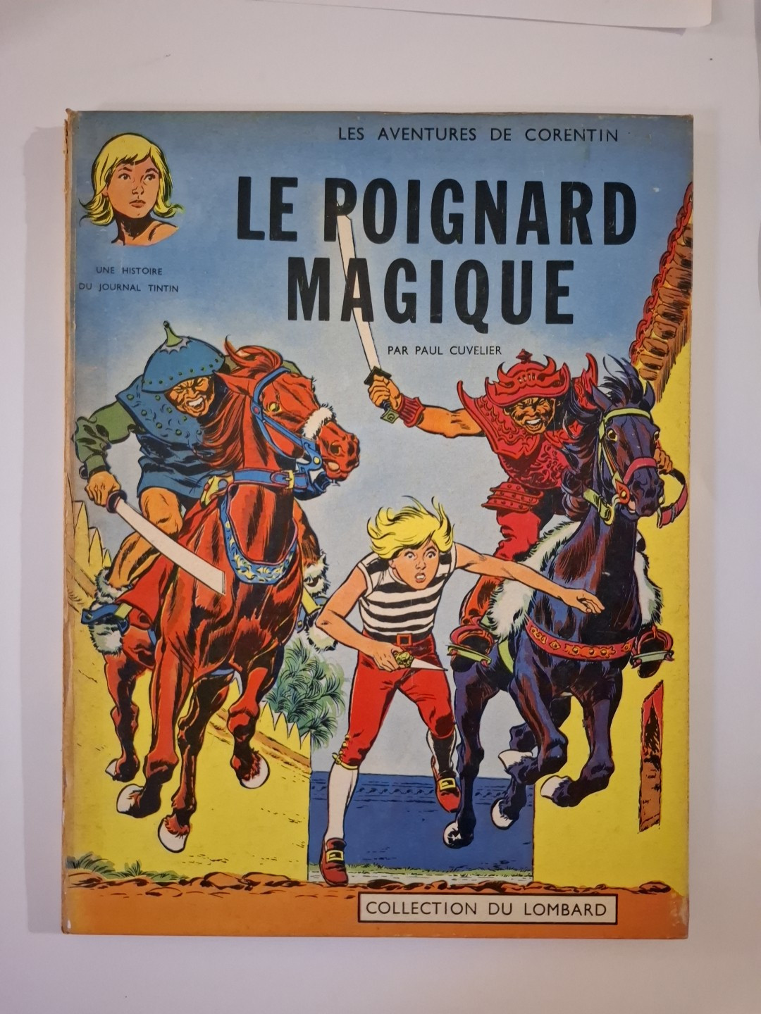 BD Corentin Le Poignard Magique EO Lombard 1963 Cuvelier BE/TBE