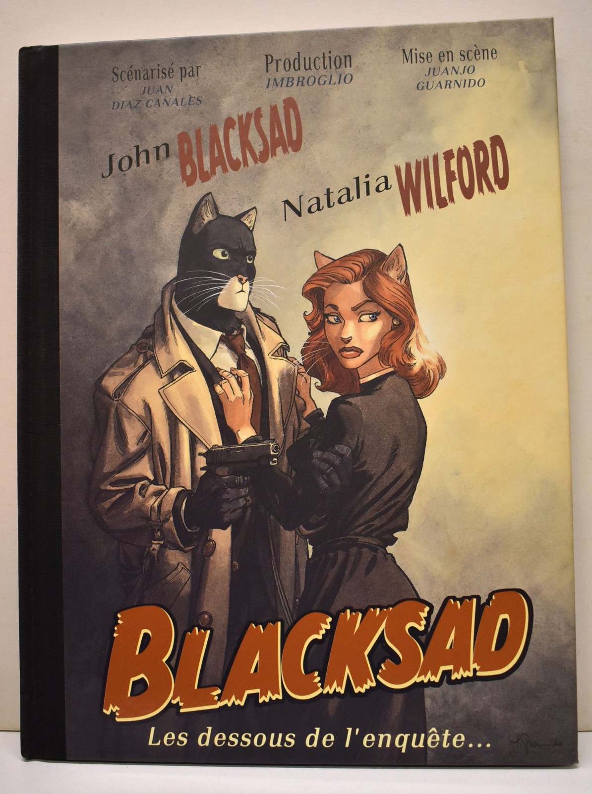 ➡ Blacksad HS (Guarnido) Dessous Enquête EO 11/2001 (faute p. 4) Imbroglio ☆ TBE