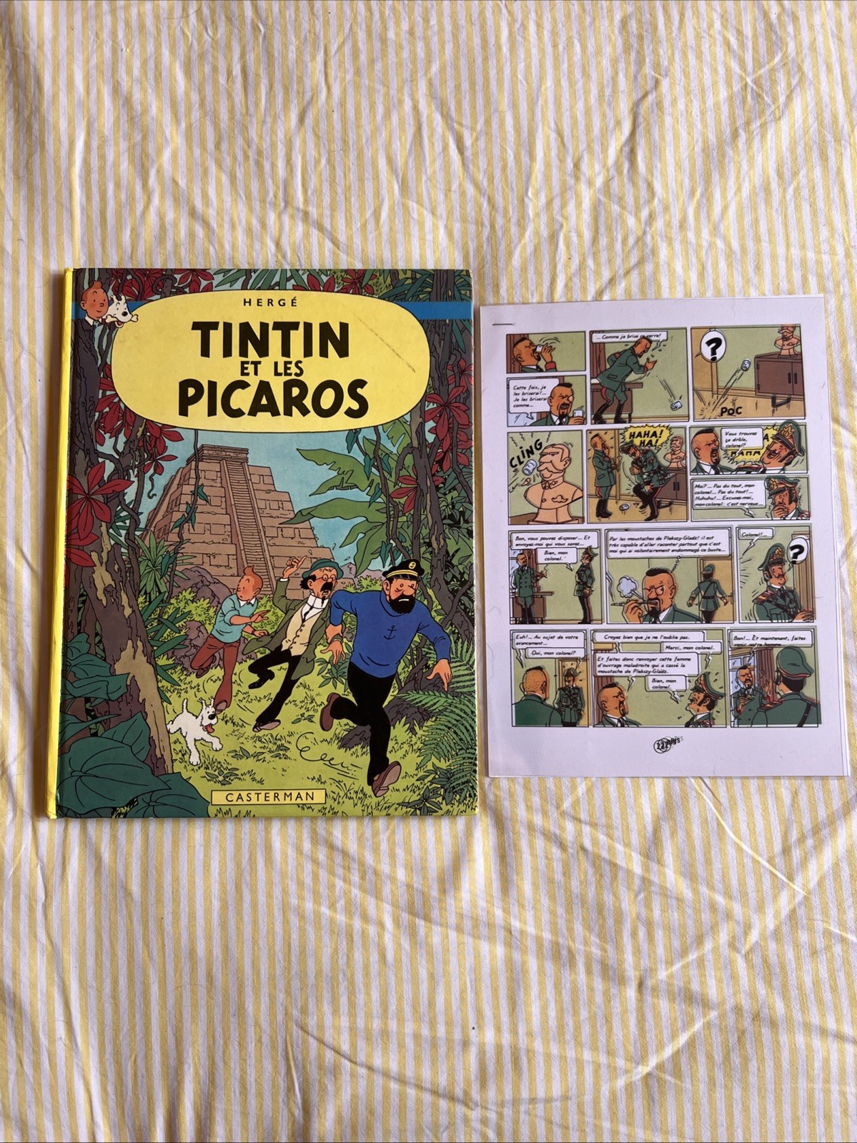 EO Tintin et les Picaros - Édition Originale 1976