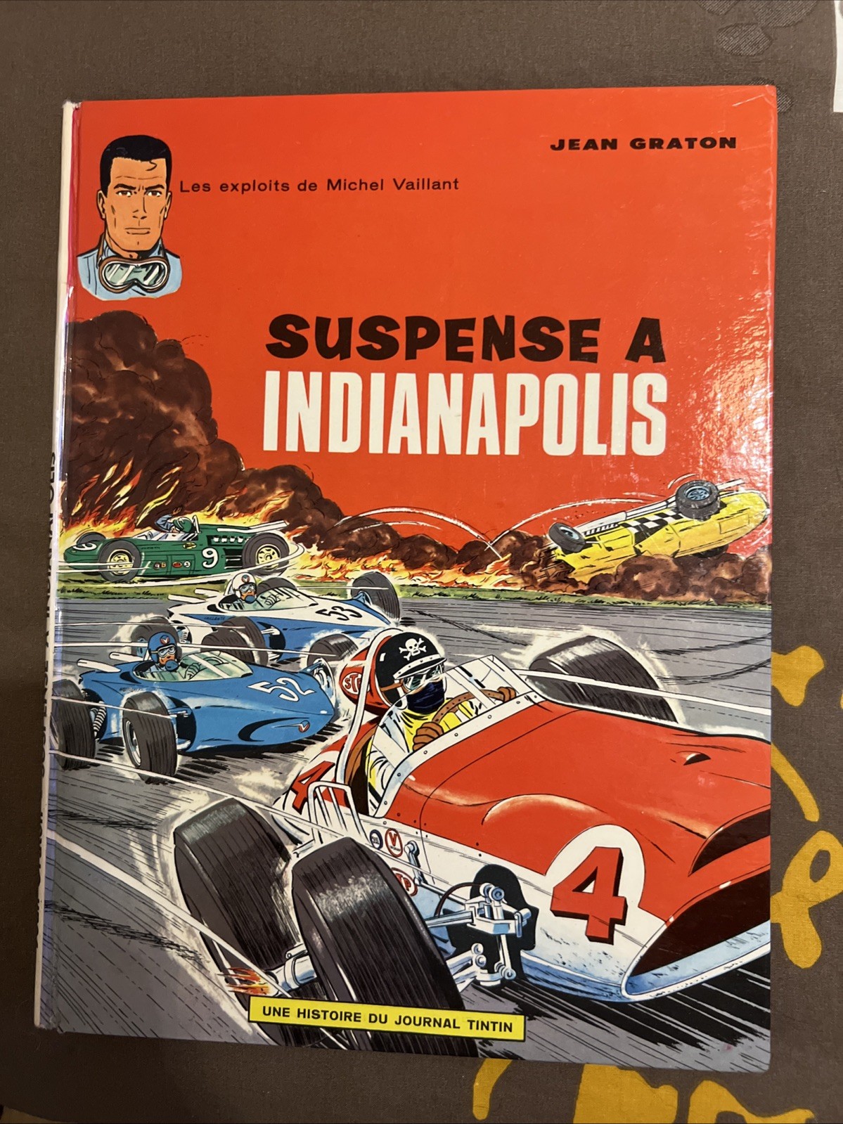 EO MICHEL VAILLANT " SUSPENSE A INDIANAPOLIS " Jean GRATON