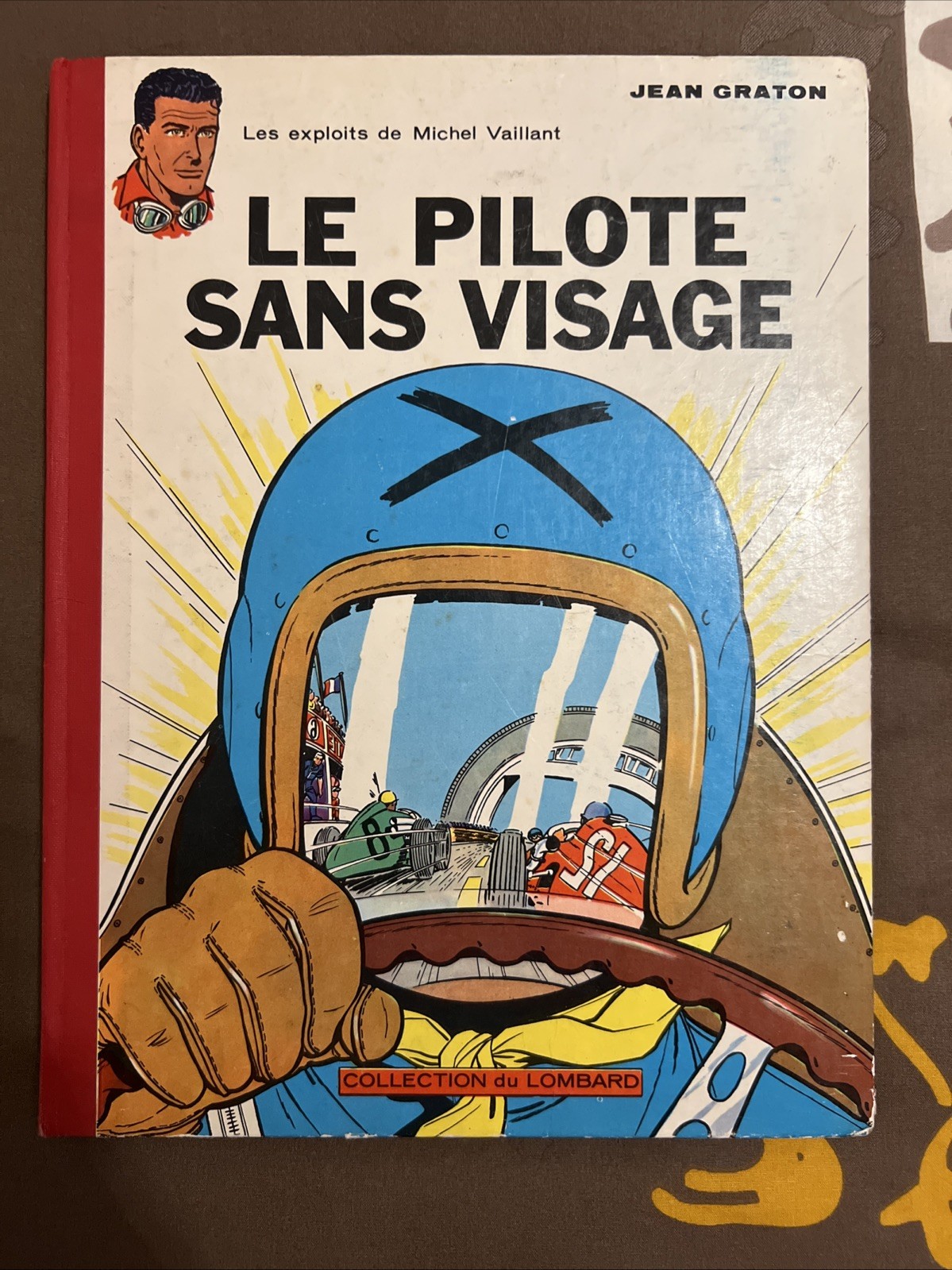 MICHEL VAILLANT EO 1960 LE PILOTE SANS VISAGE POINT TINTIN