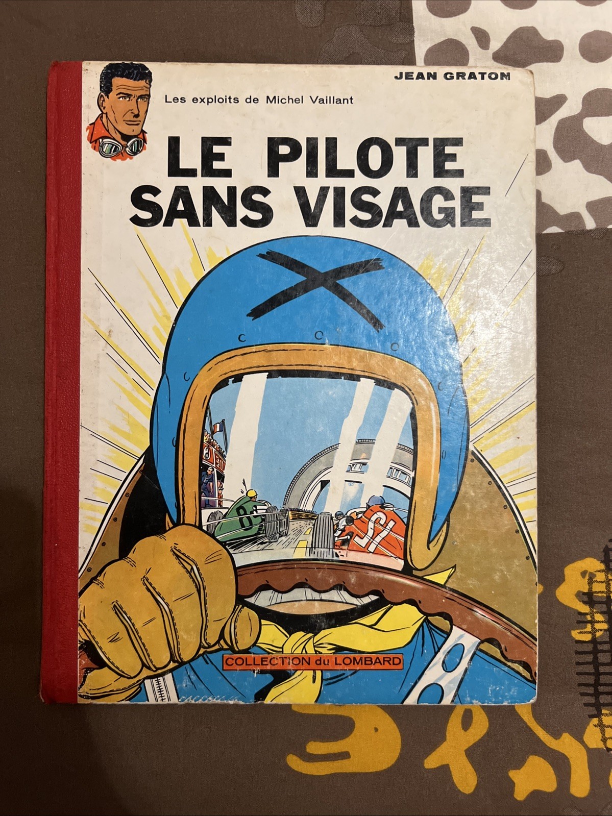 MICHEL VAILLANT EO 1960 LE PILOTE SANS VISAGE POINT TINTIN