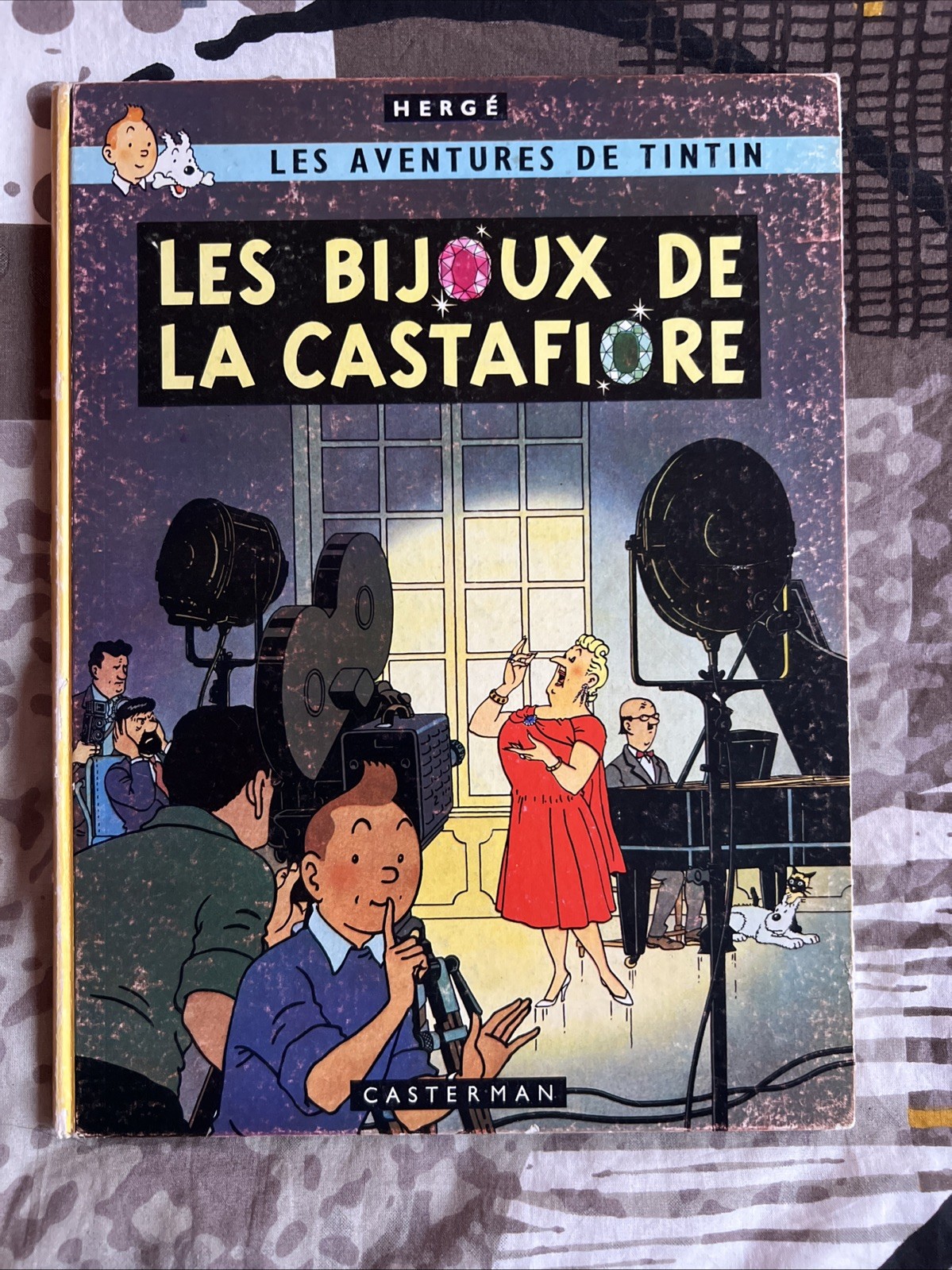 EO TINTIN LES BIJOUX DE LA CASTAFIORE 1963