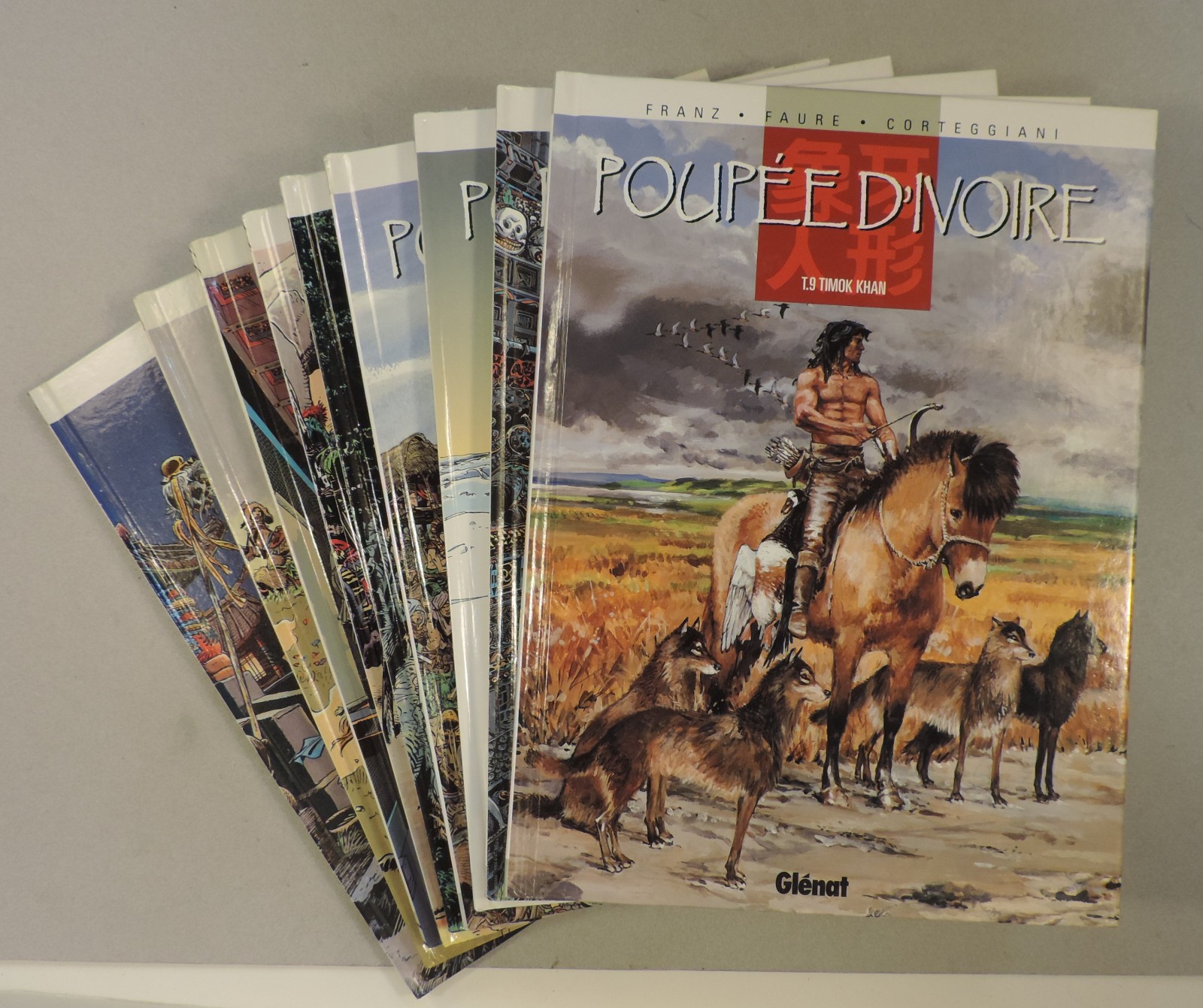 Poupee d' Ivoire serie complete en 9 vol Franz Glénat EO TBE