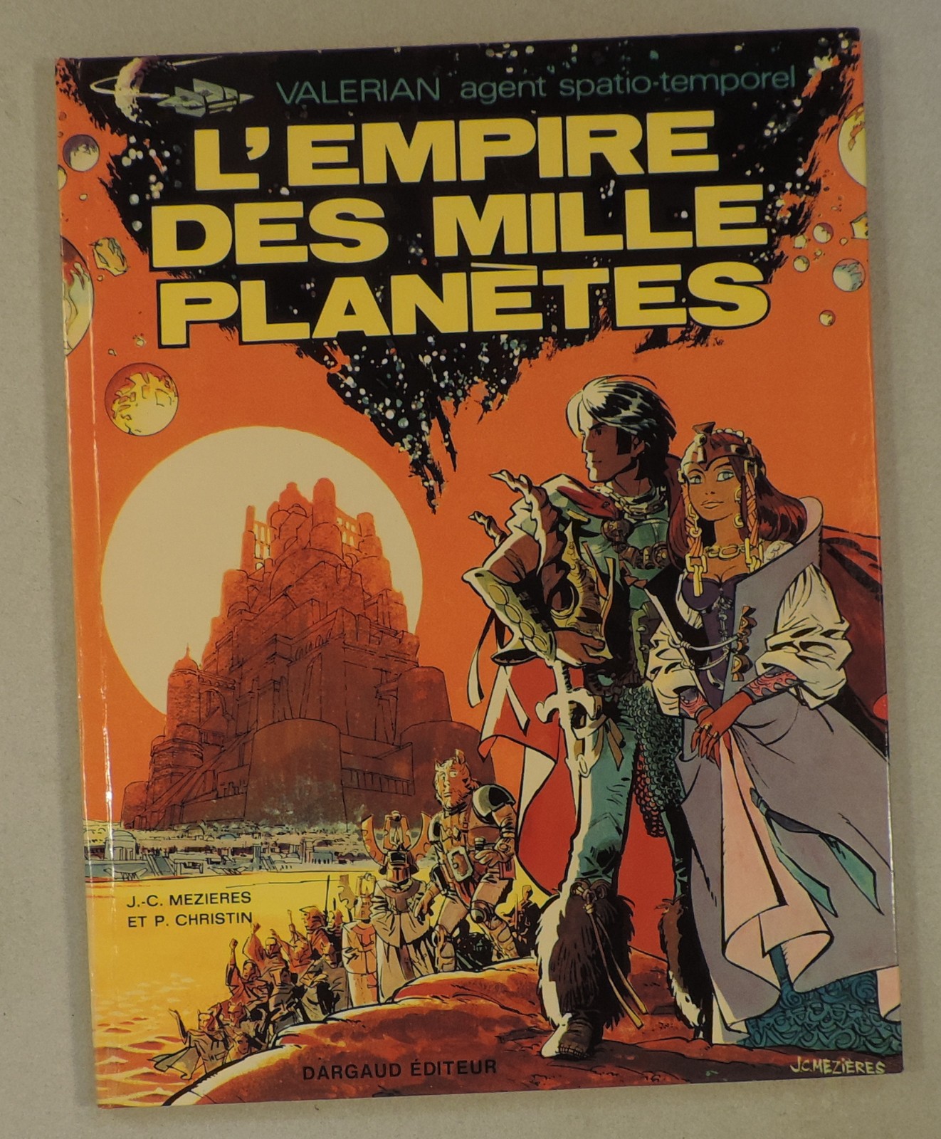 Valerian 3 Le pays sans etoiles Mezieres Christin Dargaud 1972 EO TTBE
