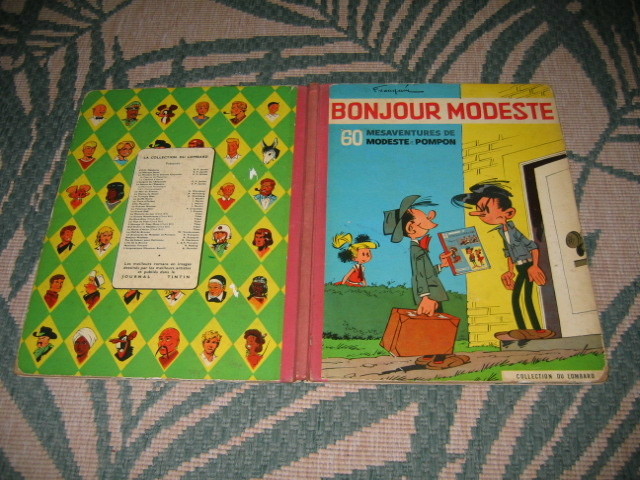 Bd MODESTE ET POMPOM 2 bonjour modeste EO 1959 