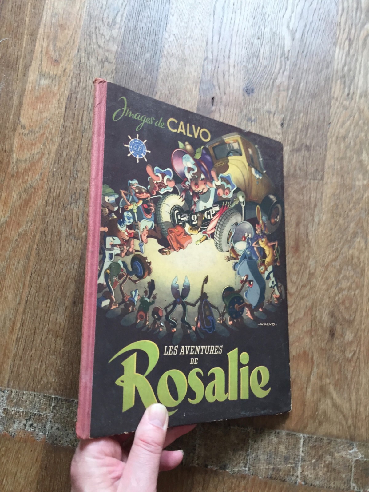 ALBUM BD CALVO les aventures de rosalie  gp eo 1946