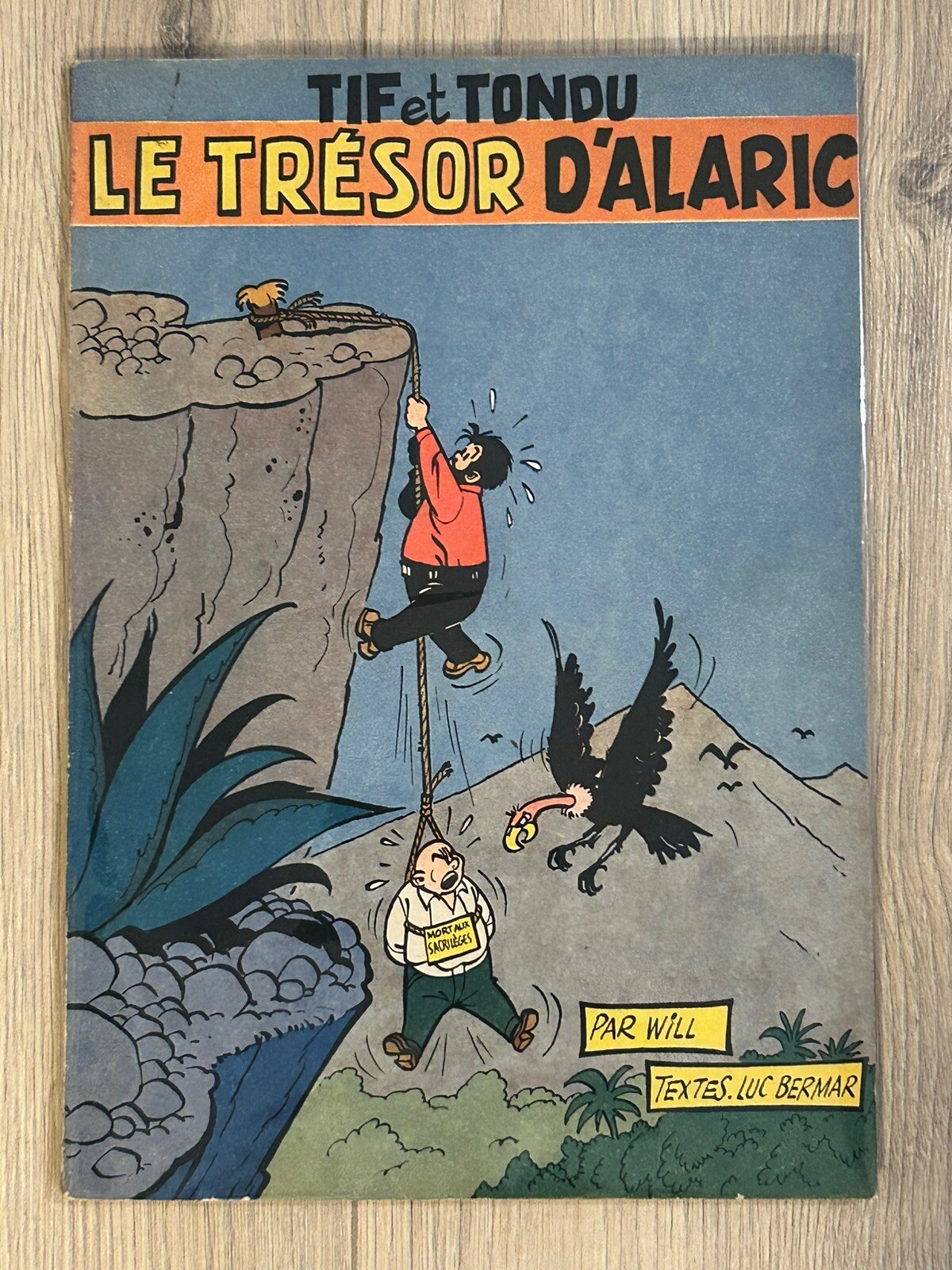 LE TRESOR D'ALARIC - TIF et TONDU - WILL - EO 1954