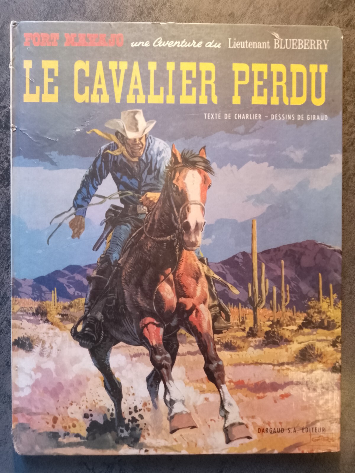 BLUEBERRY - T4 Le cavalier perdu - EO cartonnée 1968