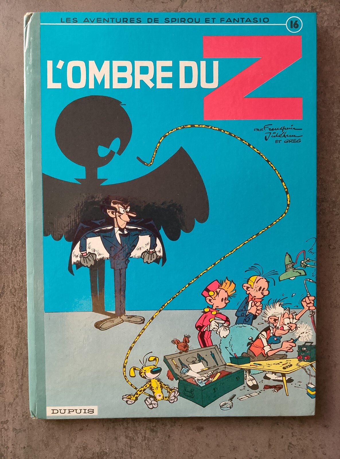 SPIROU ET FANTASIO - T16 L'ombre du Z - EO 1962