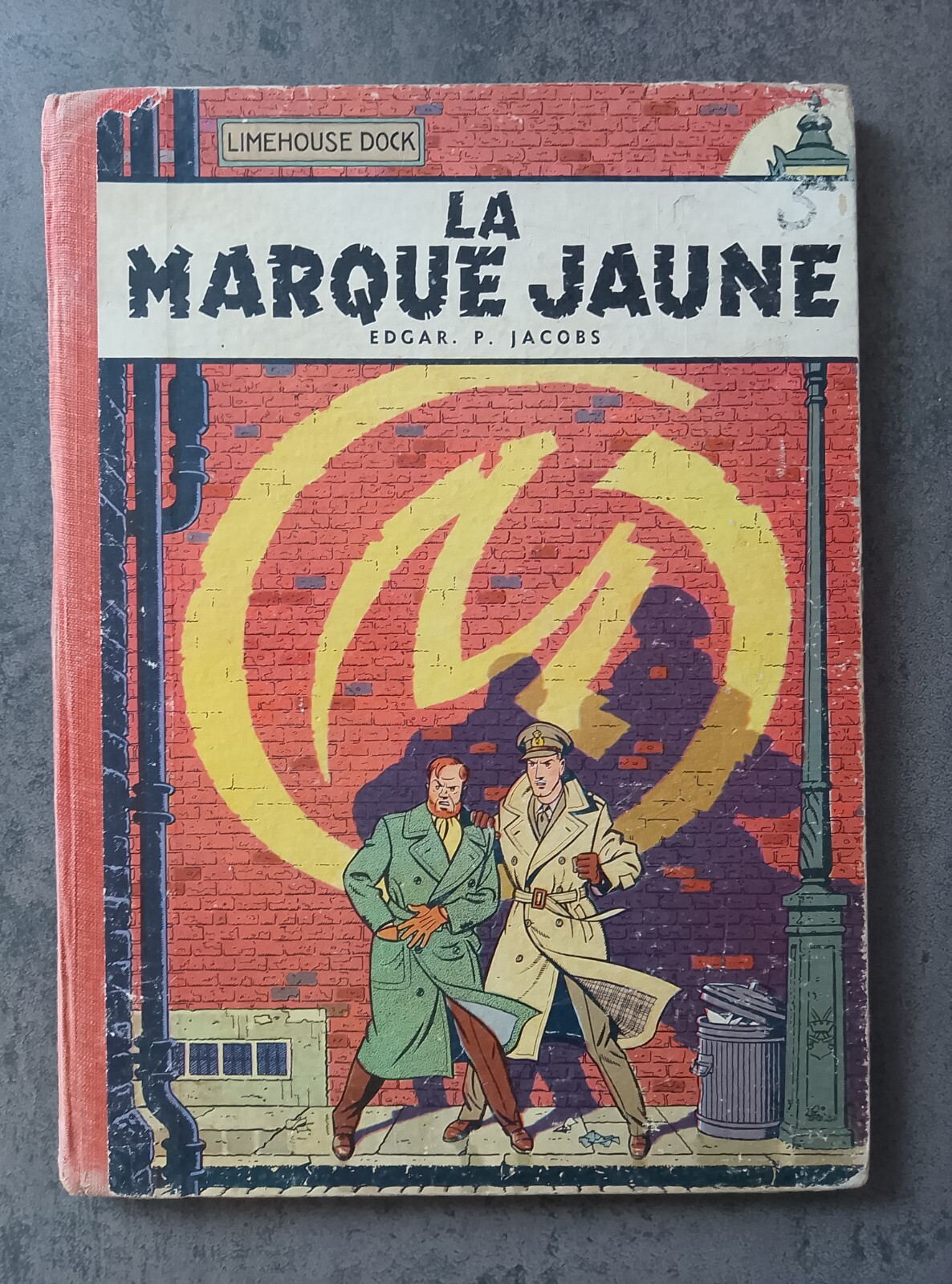 BLAKE ET MORTIMER - T5 La marque jaune - EO française 1956