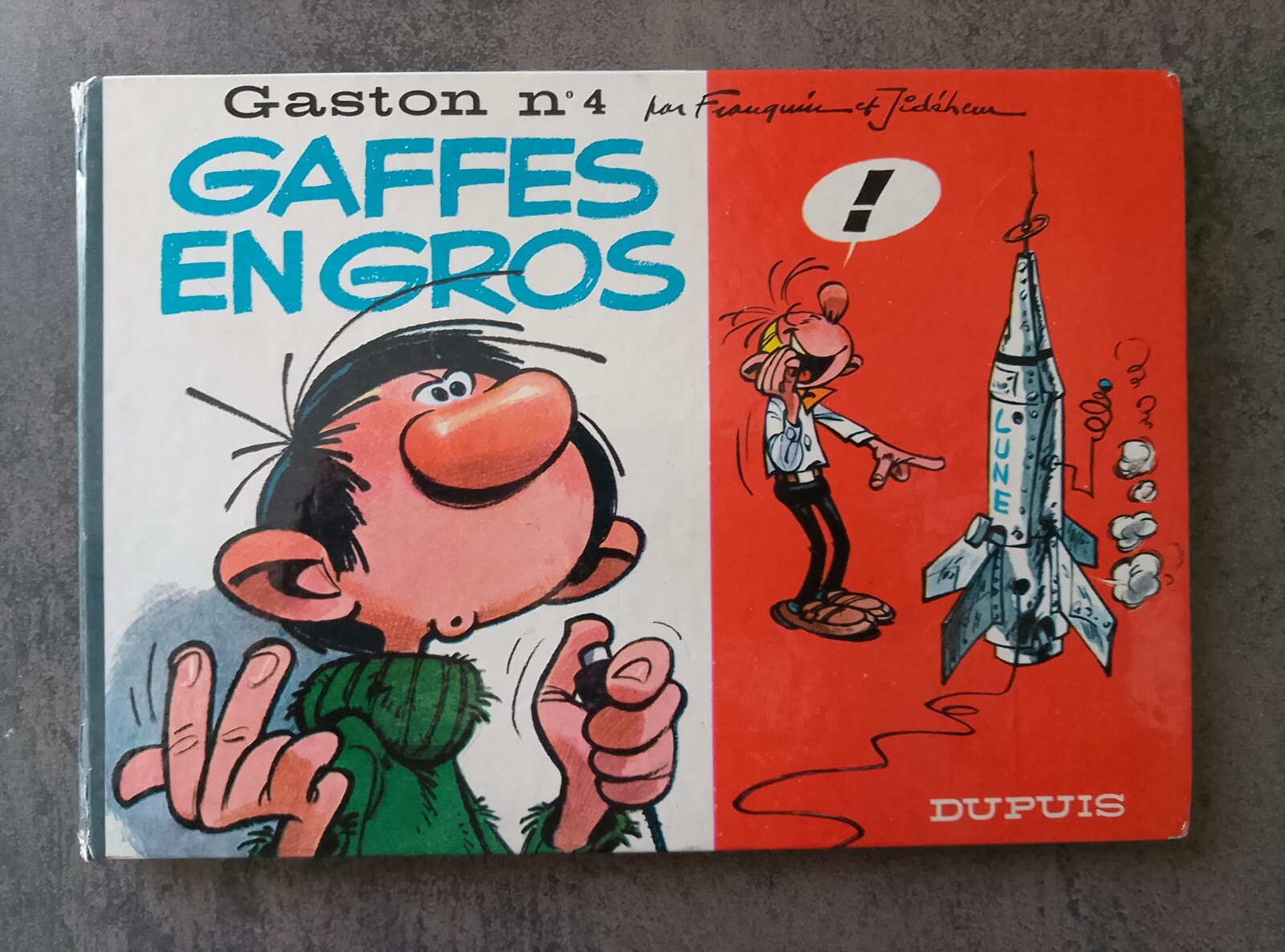 GASTON - N°4 Gaffes en gros - EO 1965