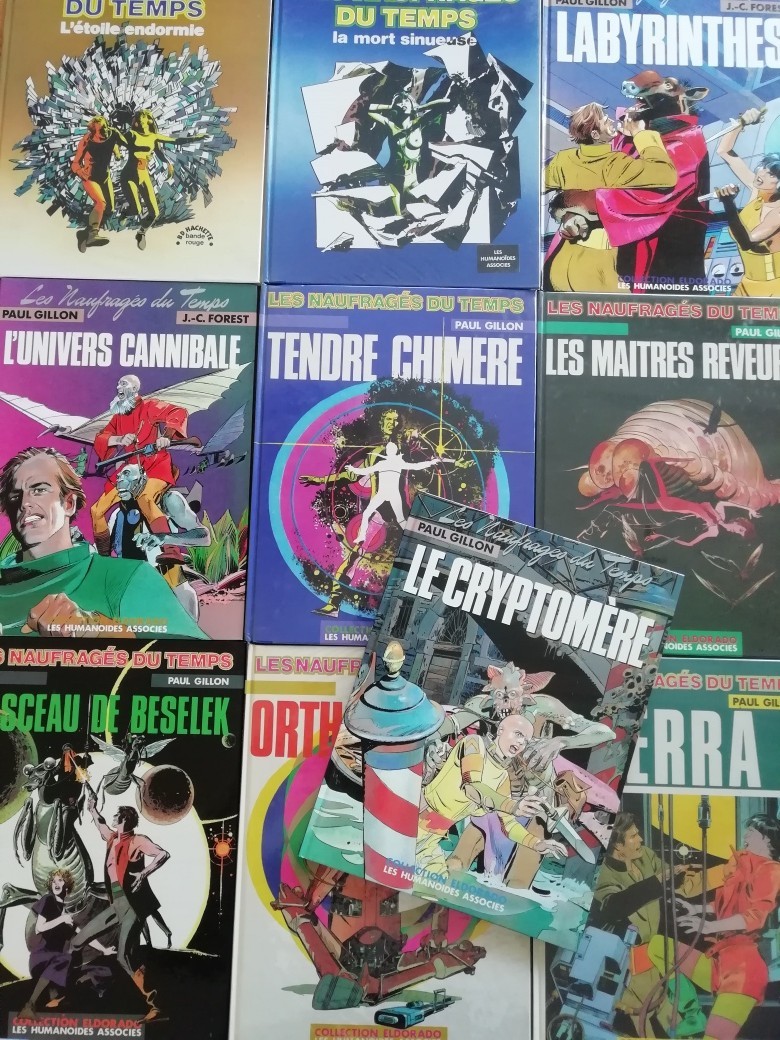 Les naufragés du temps / Série complète dont EO et dédicaces