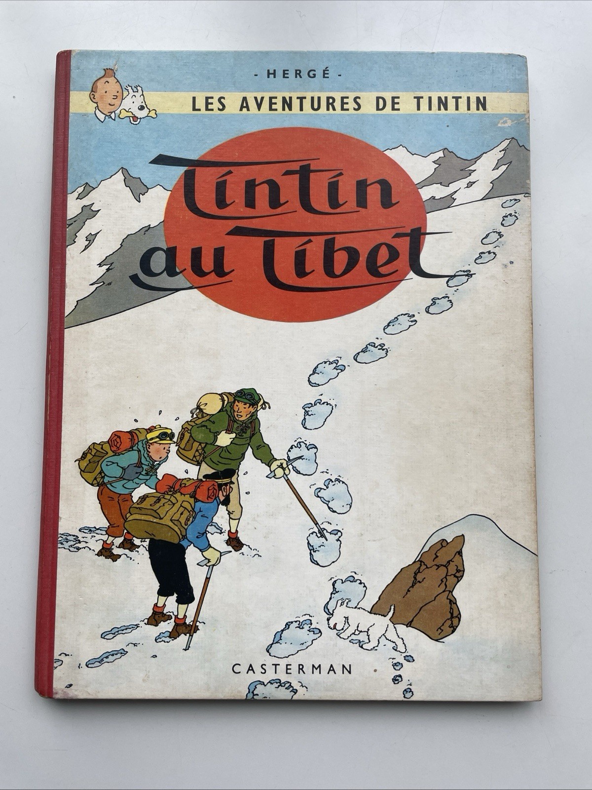 TINTIN AU TIBET - BD en EO BELGE B29 - 1960/61  HERGÉ - TTBE