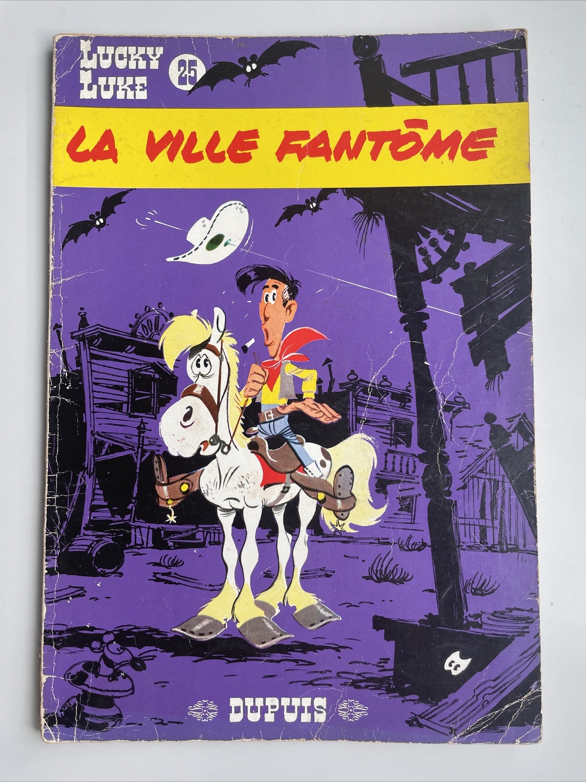BD EO LUCKY LUKE 25 - La ville fantôme - MORRIS - 1965 Bon état