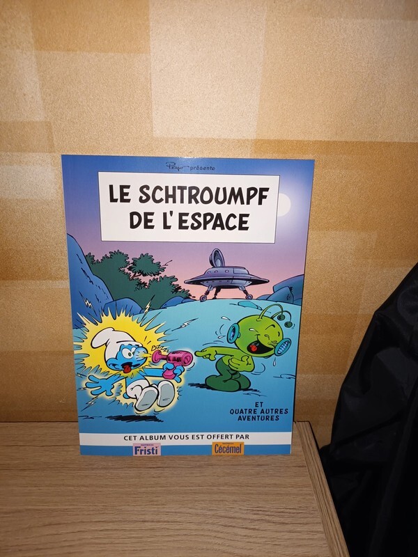 Le Schtroumpf de l'espace EO Comme neuf  1996  Peyo