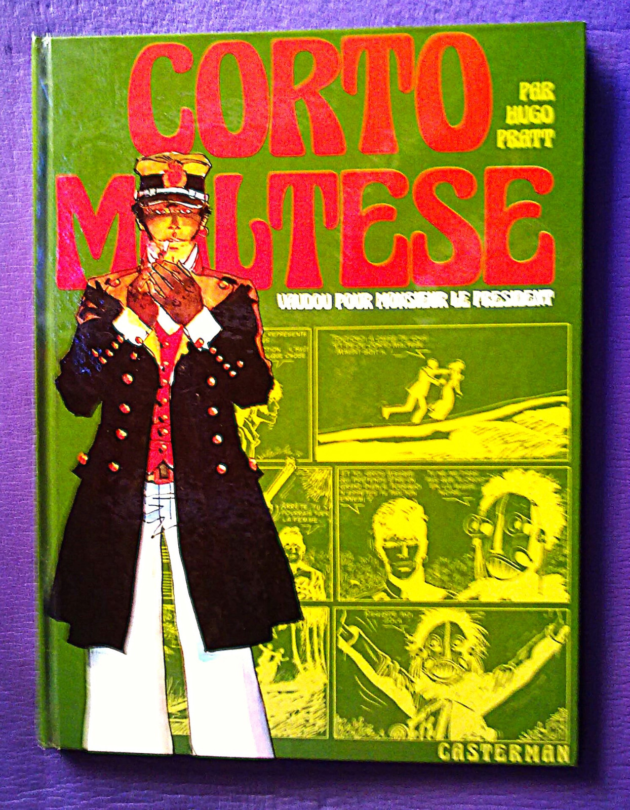 BD Corto Maltese Vaudou pour le Président EO 1974 Casterman Hugo Pratt