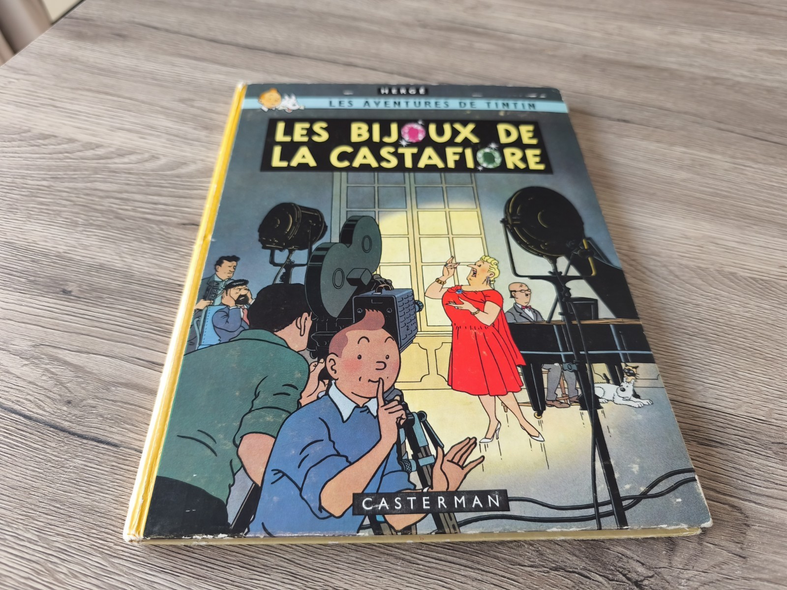 Hergé, Tintin -lEs Bijoux De La Castafiore, Eo B34 ,1963