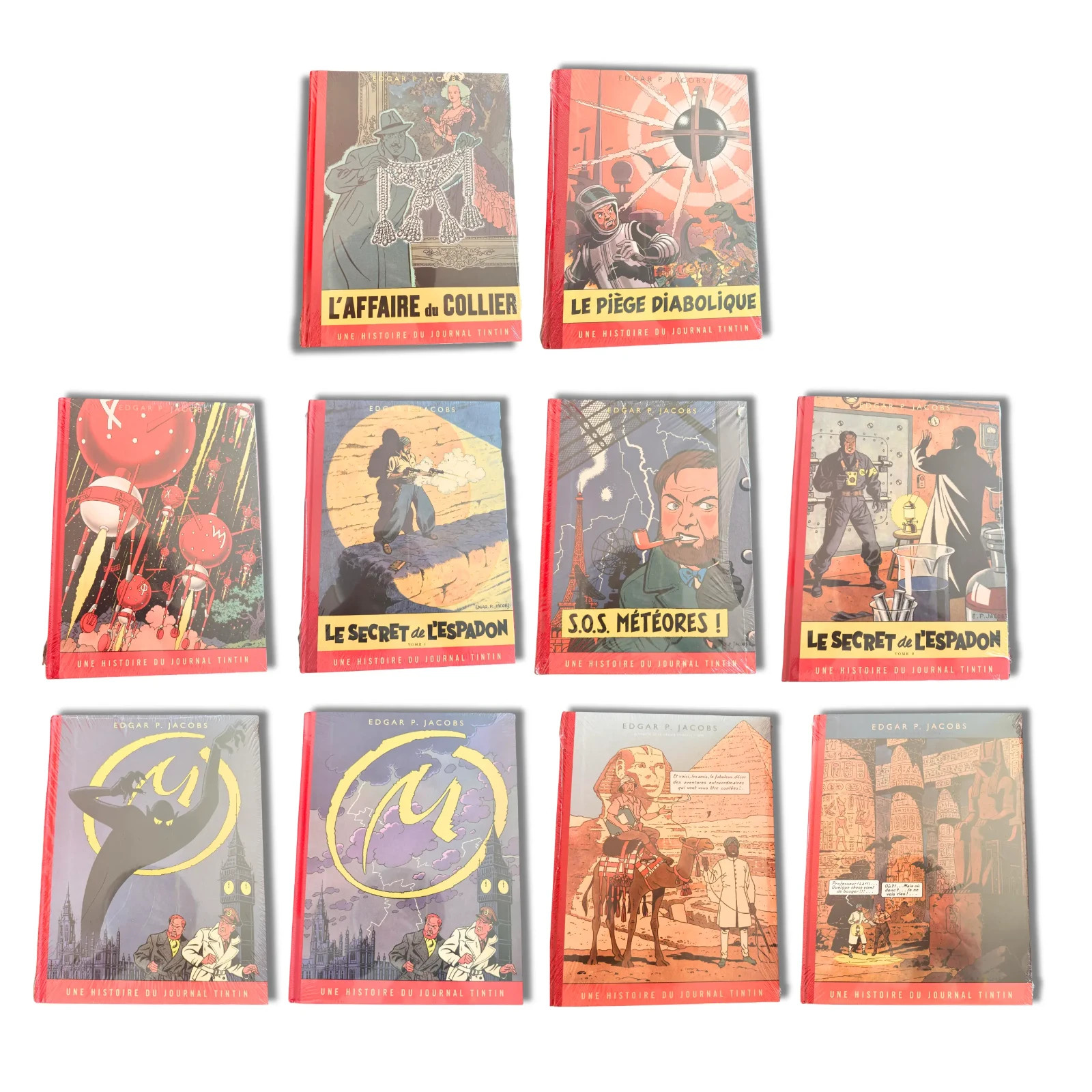 Blake & Mortimer version Journal de Tintin Histoire 1-10 EO -Tirage de 5000 ex