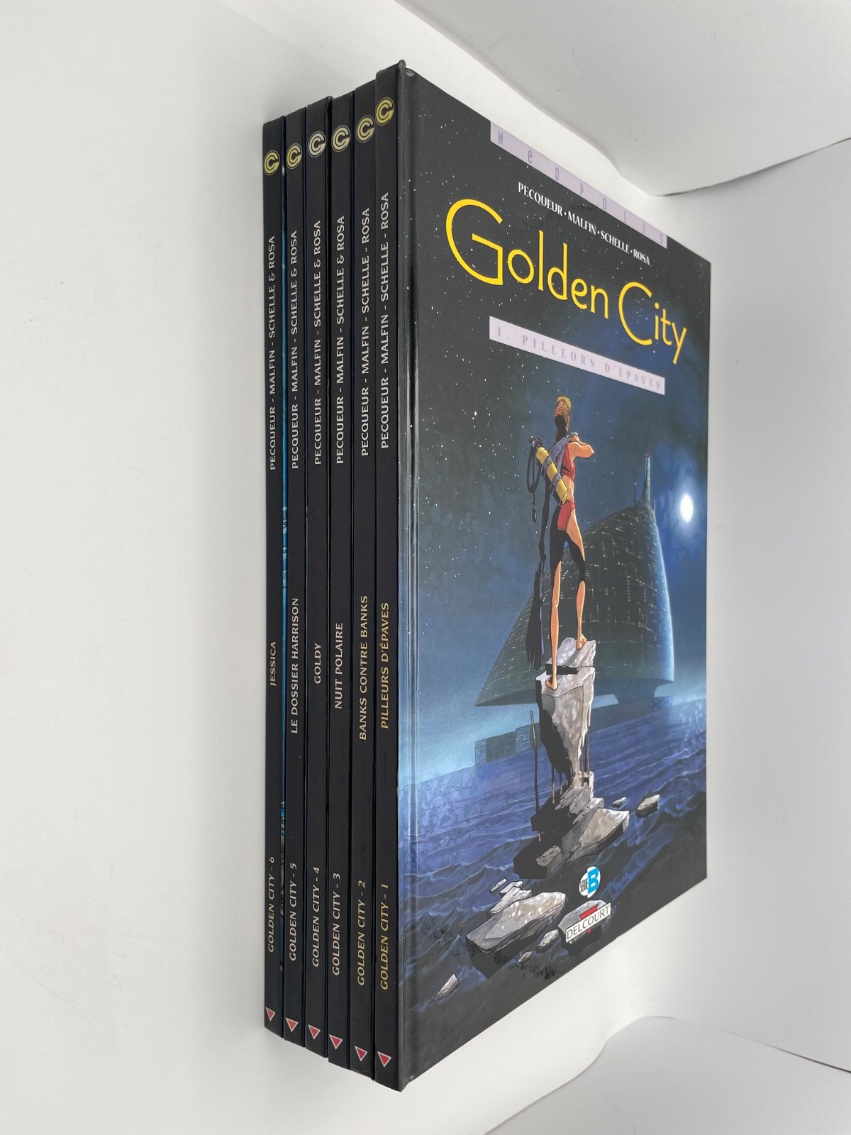 Golden city - 1 a 6 - EO - Pecqueur - Malfin