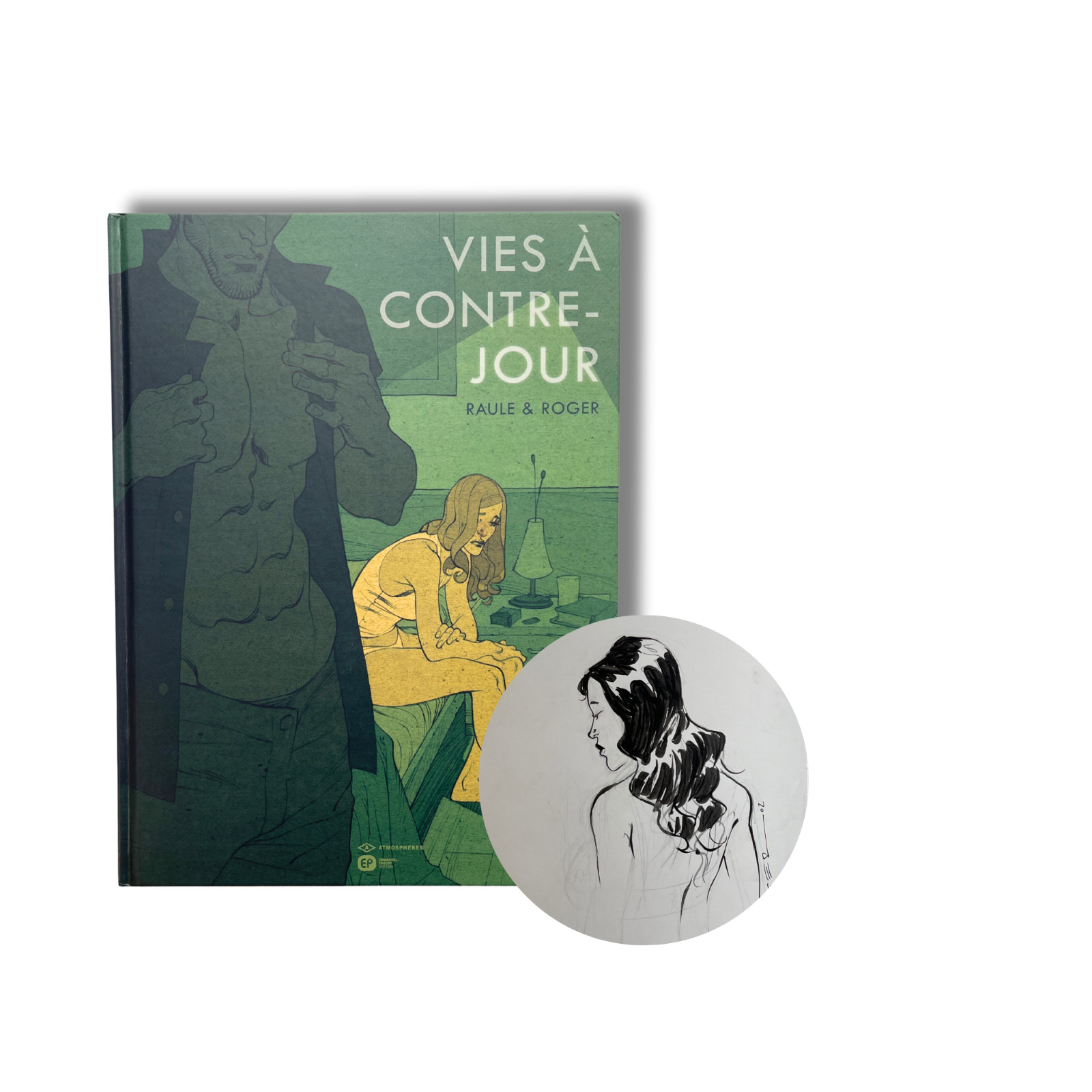 Vies à contre-jour, avec dédicaces de Roger et ex-libris signés  — EO 2011