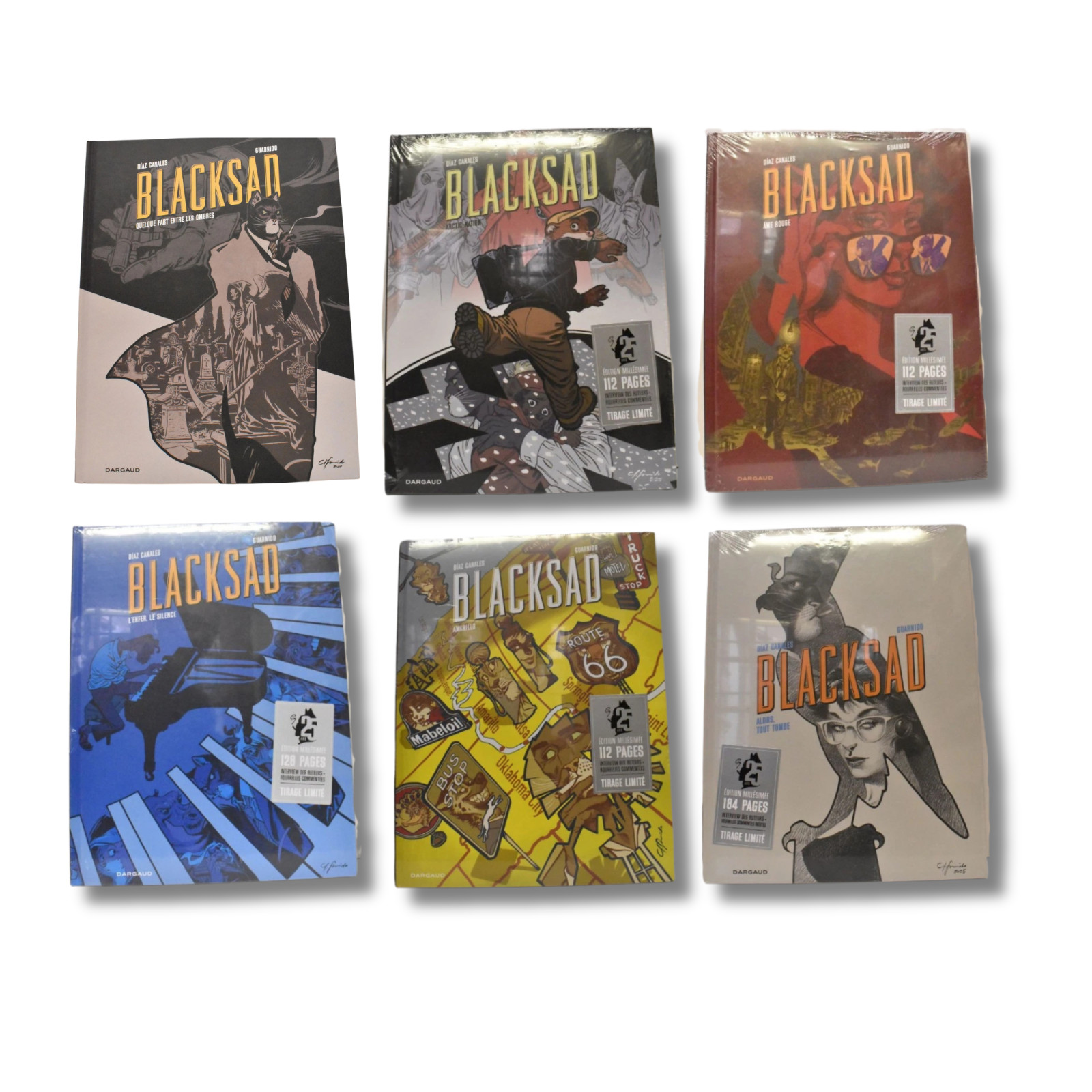 Blacksad — Édition Luxe 25 ans, grand format,serie complète neuf sous blister—EO