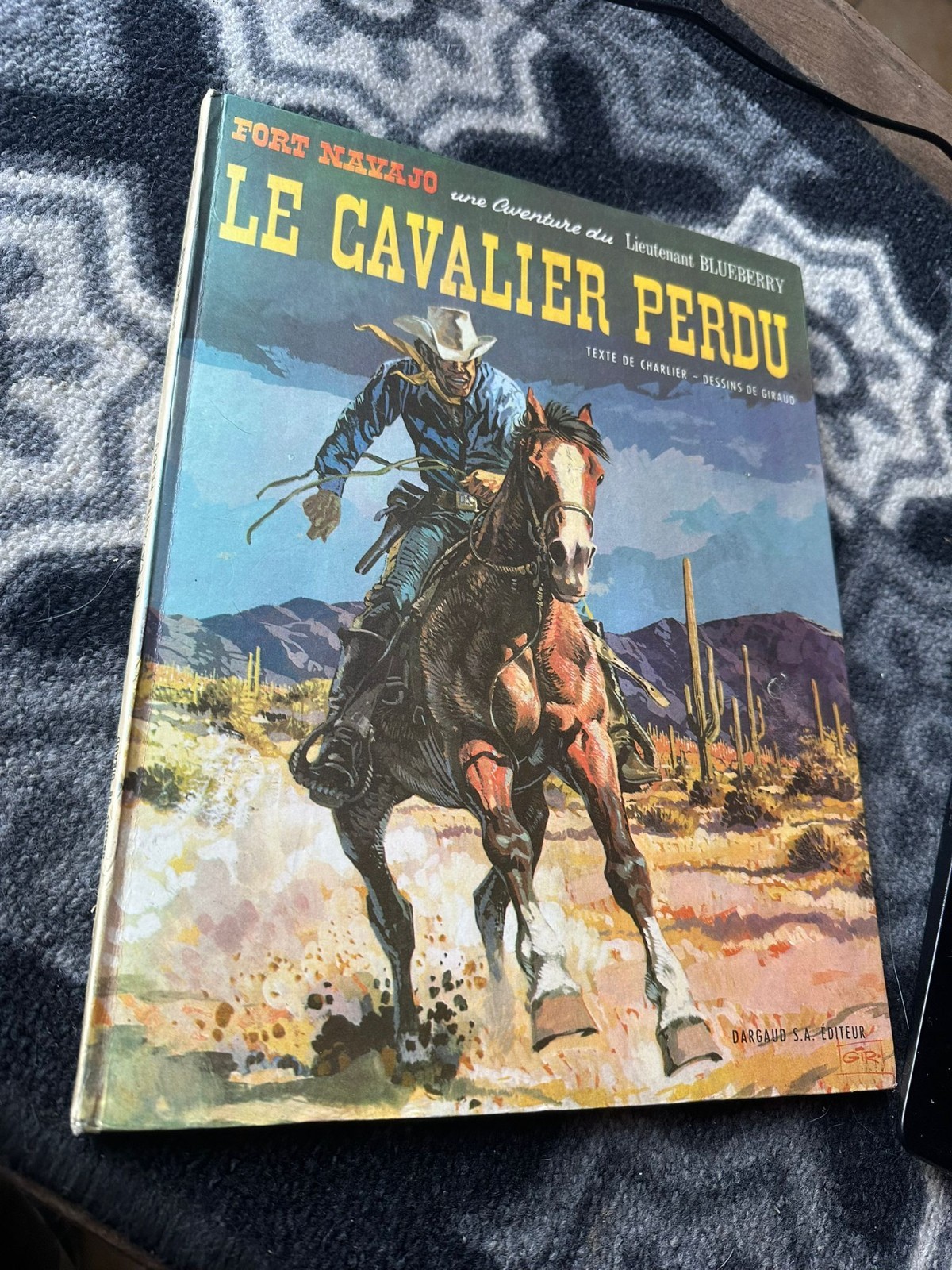 BD  LT BLUEBERRY "LE CAVALIER PERDU" EO 1968 EN BON ETAT ( VOIR DESCRIPTIF)