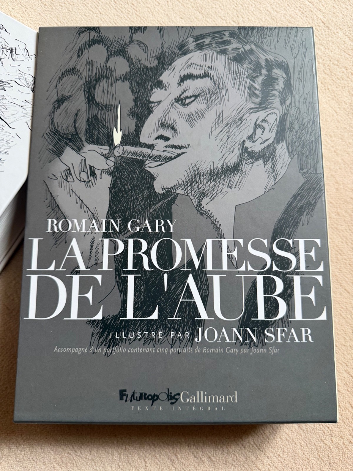 Romain Gary - Joann Sfar La promesse de l'aube - 2014 EO - avec portfolio