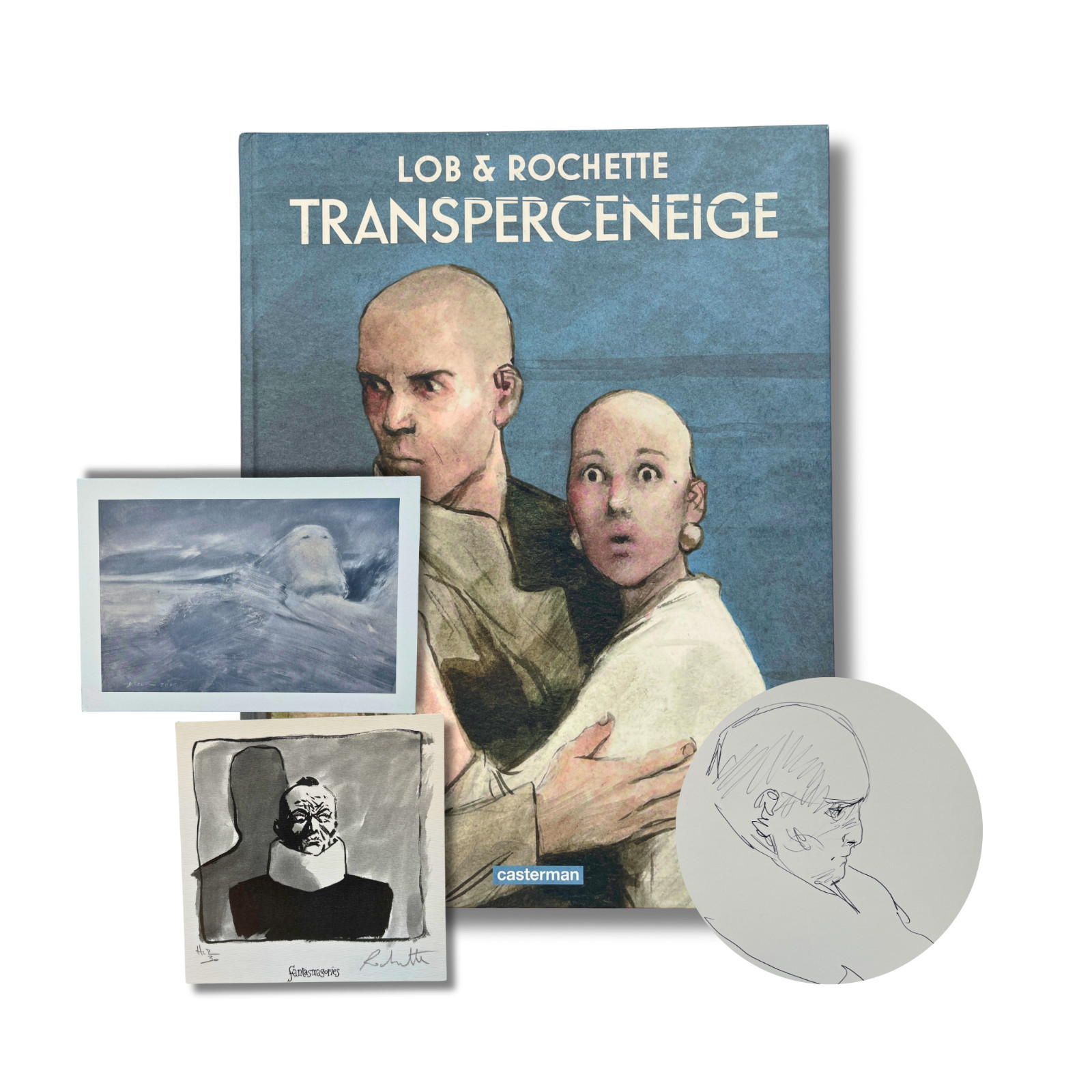 Transperceneige – dédicace par Rochette avec 2 ex-libris tirage limité – EO