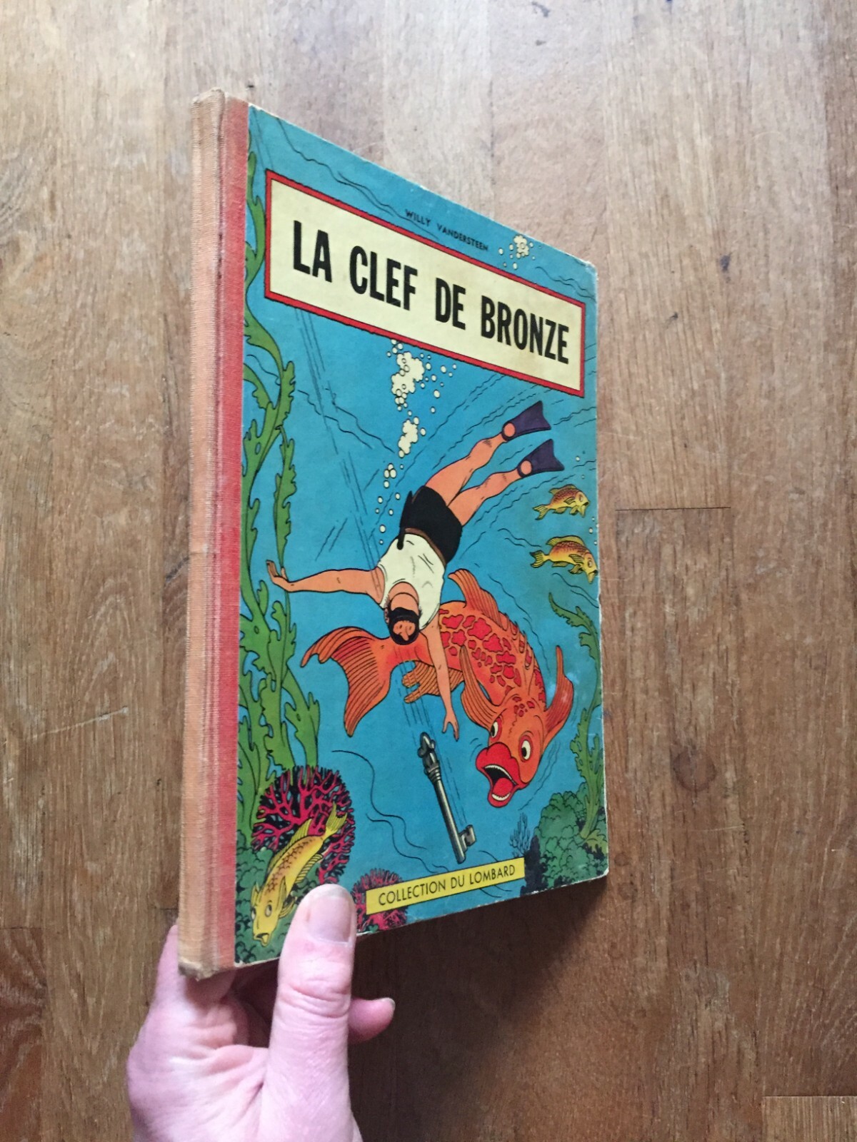 ALBUM BD VANDERSTEEN BOB ET BOBETTE la clef de bronze eo  1957 dargaud 