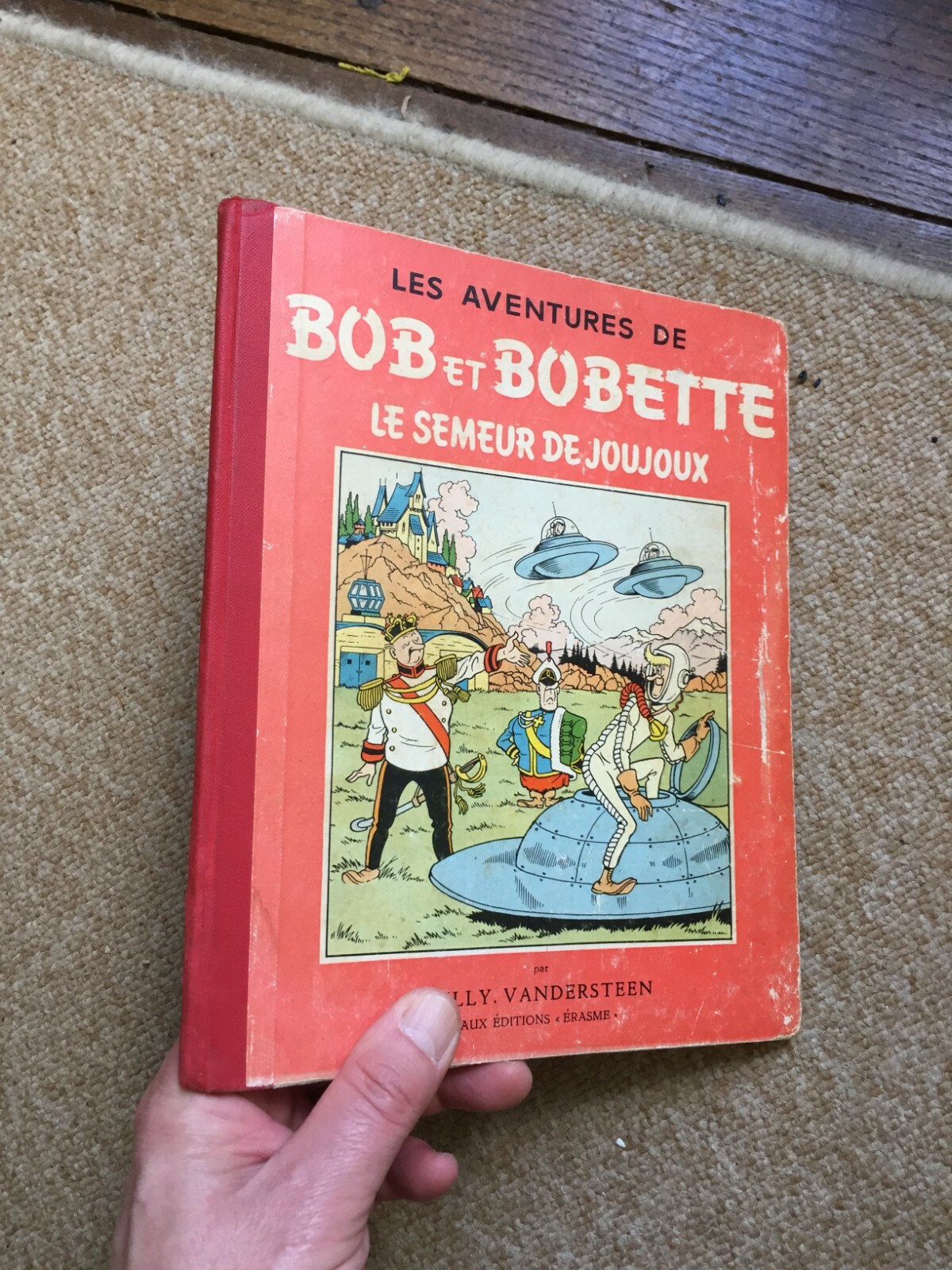 ALBUM BD VANDERSTEEN BOB ET BOBETTE 15 semeur de joujoux eo cartonne  erasme