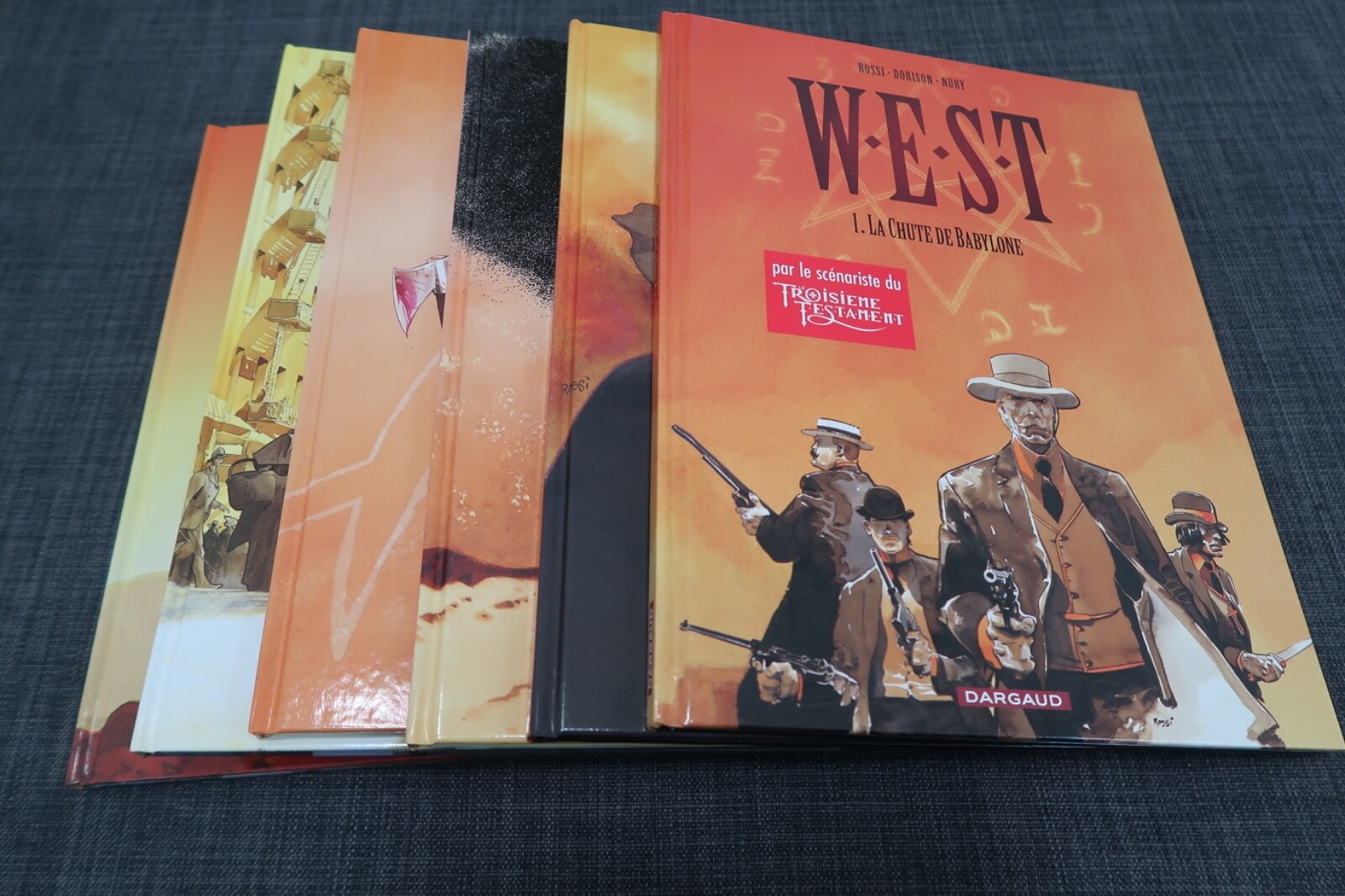 ROSSI - DORISON - NURY - WEST - TOME 1/2/3/4/5/6 -  EPN - EO - BD AVEC COFFRET