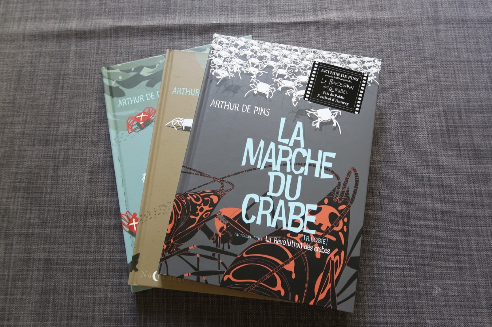 ARTHUR DE PINS - LA MARCHE DU CRABE - T1/2/3 - EO -EPN
