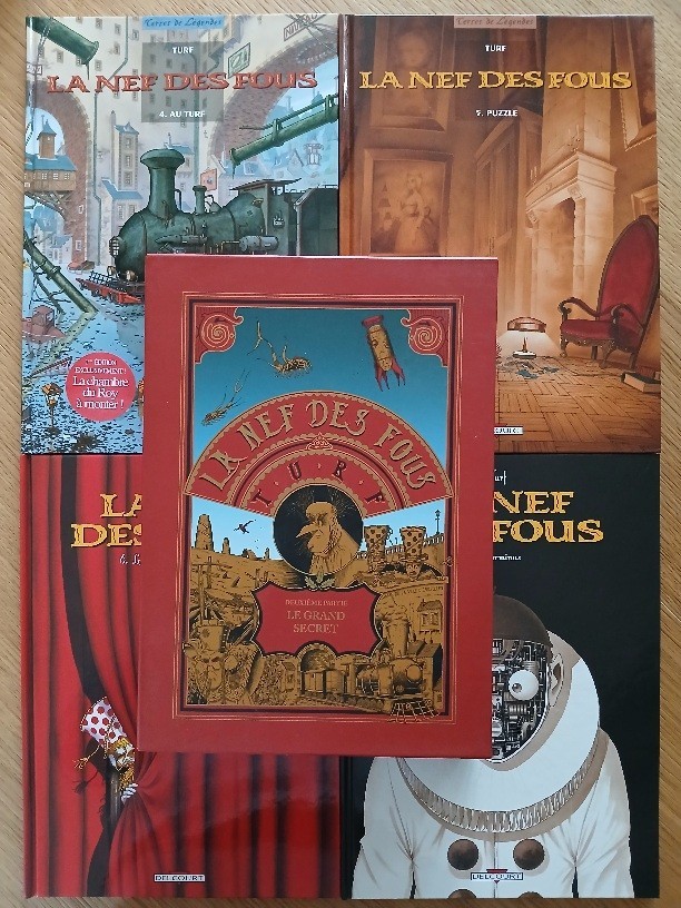 Coffret La nef des fous 4, 5, 6, 7 EO (Turf) Le Grand Secret